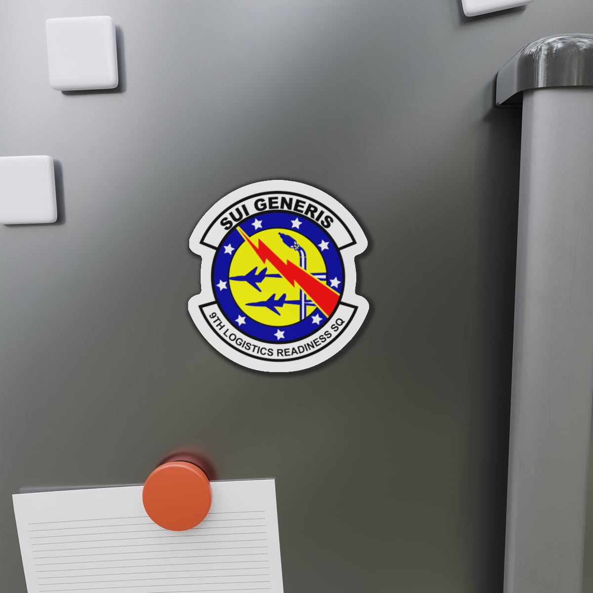 Die-Cut Magnet - USAF - 9th Logistics Readiness Squadron wo txt X 300