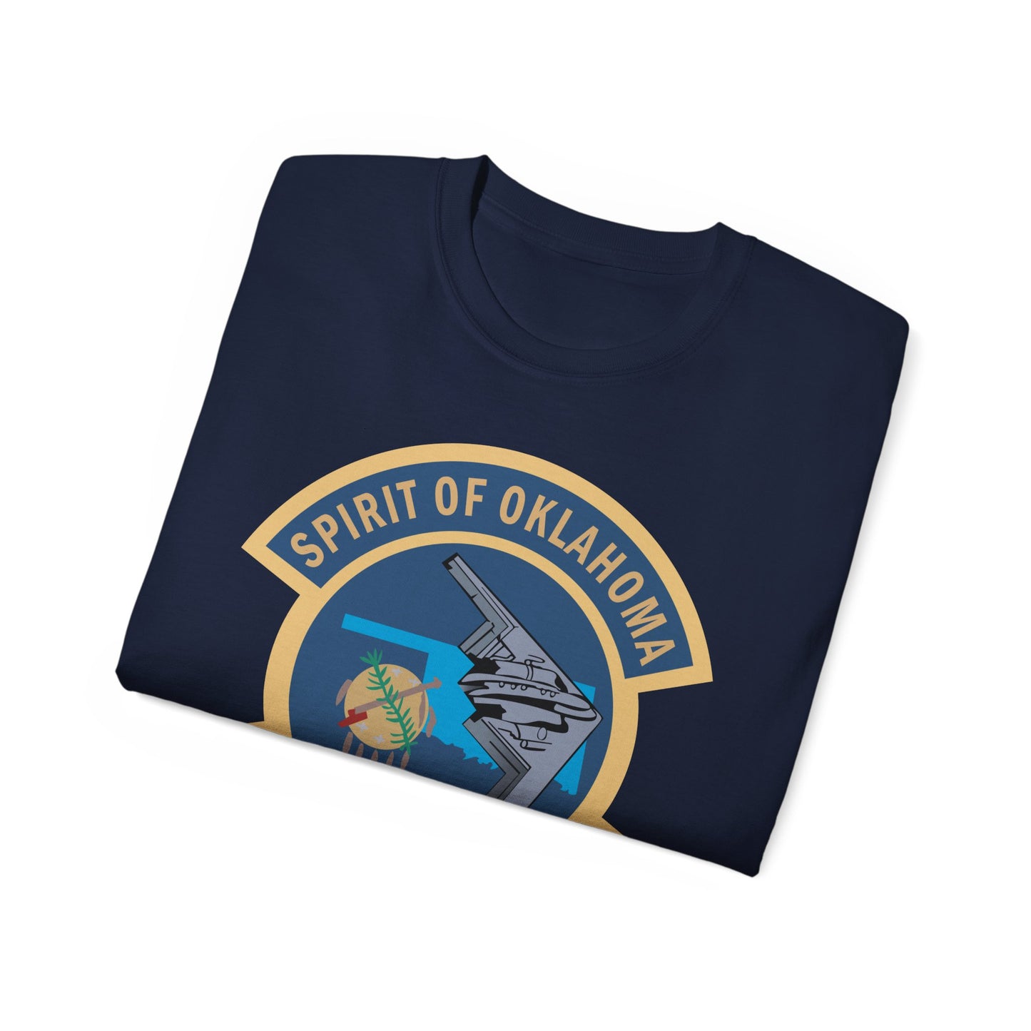 Unisex Ultra Cotton Tee - USAF - B2 - Spirit of Oklahoma - Stealth Bomber wo txt X 300