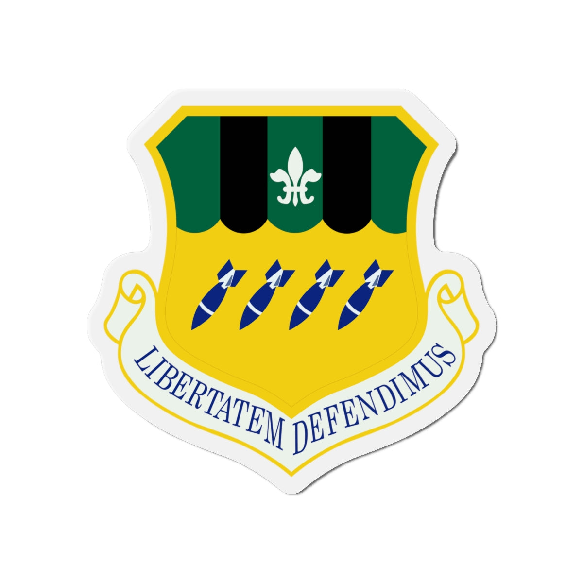 Die-Cut Magnet - USAF - 2d Bomb Wing wo txt