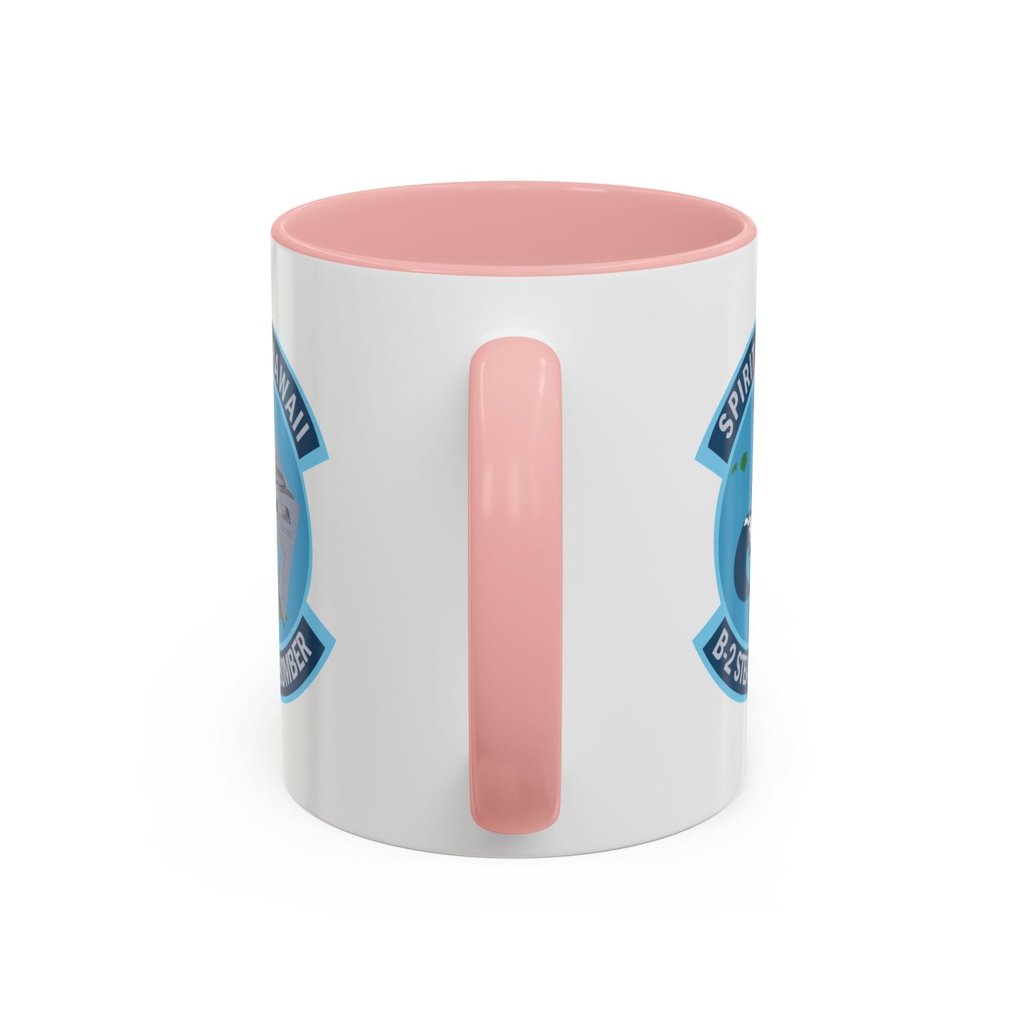 Accent Coffee Mug (11oz & 15oz) - USAF - B2 - Spirit of Hawaii - Stealth Bomber wo txt X 300