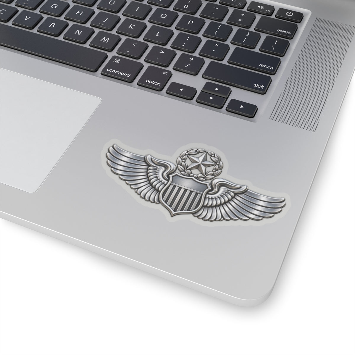Kiss-Cut Stickers - USAF - Master Pilot Badge wo txt - 3D - Enhanced