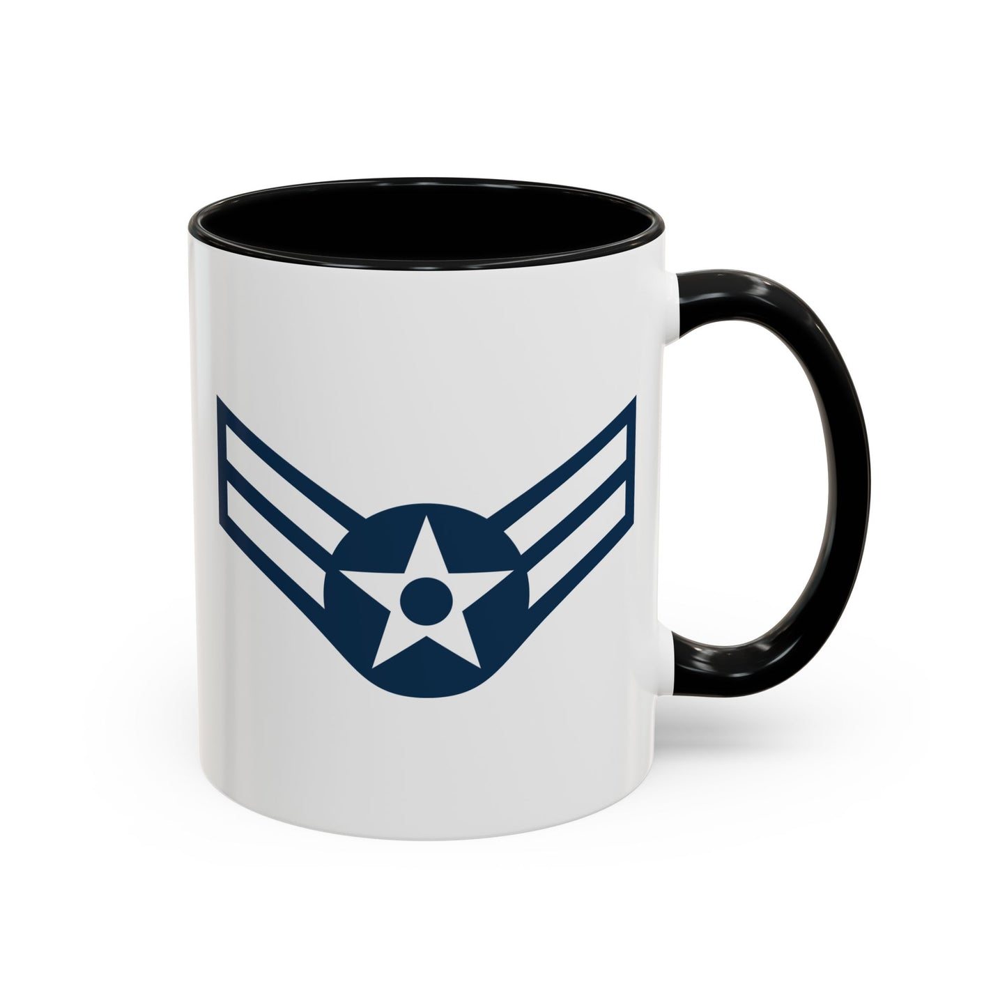 Accent Coffee Mug (11oz & 15oz) - USAF - Airman - First Class (E3) - 2020