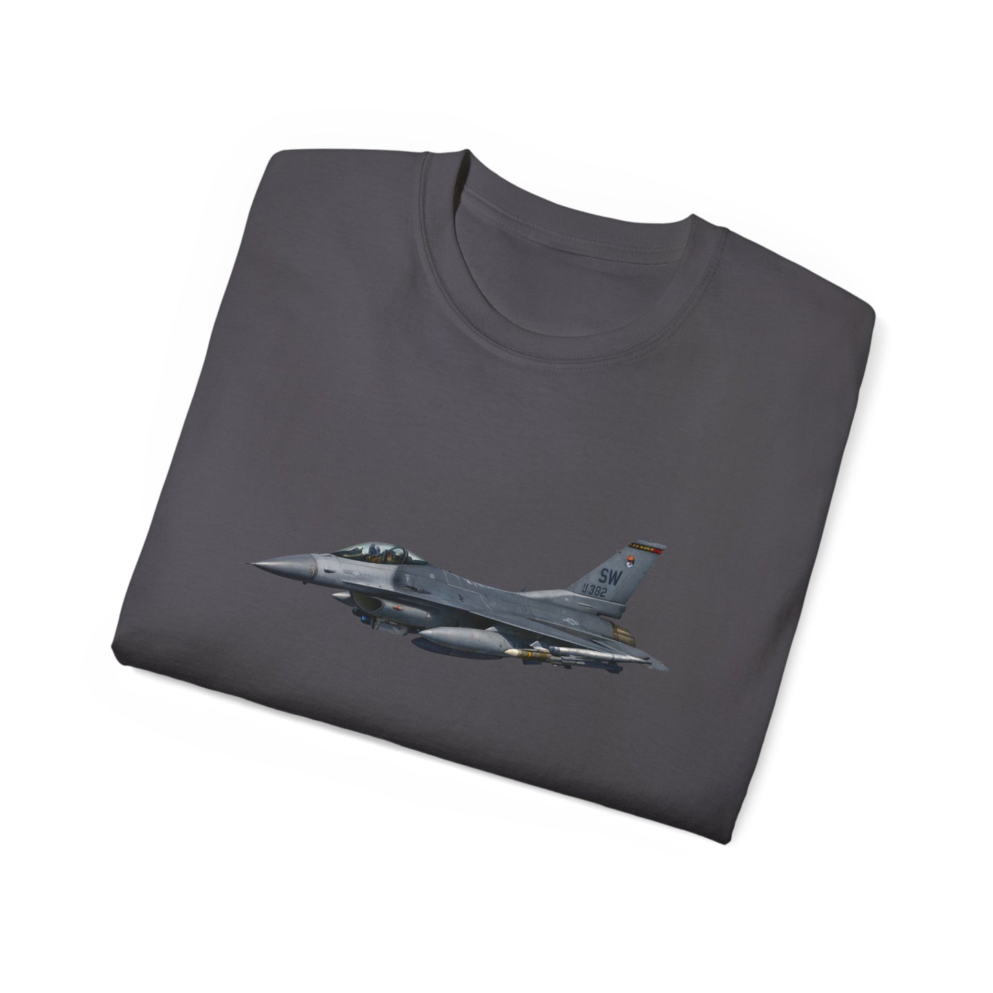 Unisex Ultra Cotton Tee - USAF - F-16 Fighting Falcon wo txt X 300