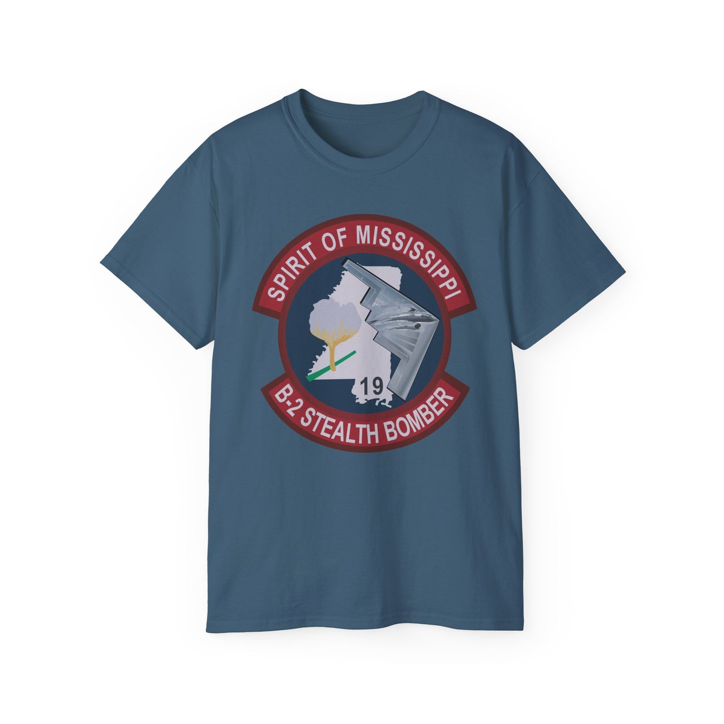 Unisex Ultra Cotton Tee - USAF - B2 - Spirit of Mississippi - Stealth Bomber wo txt X 300