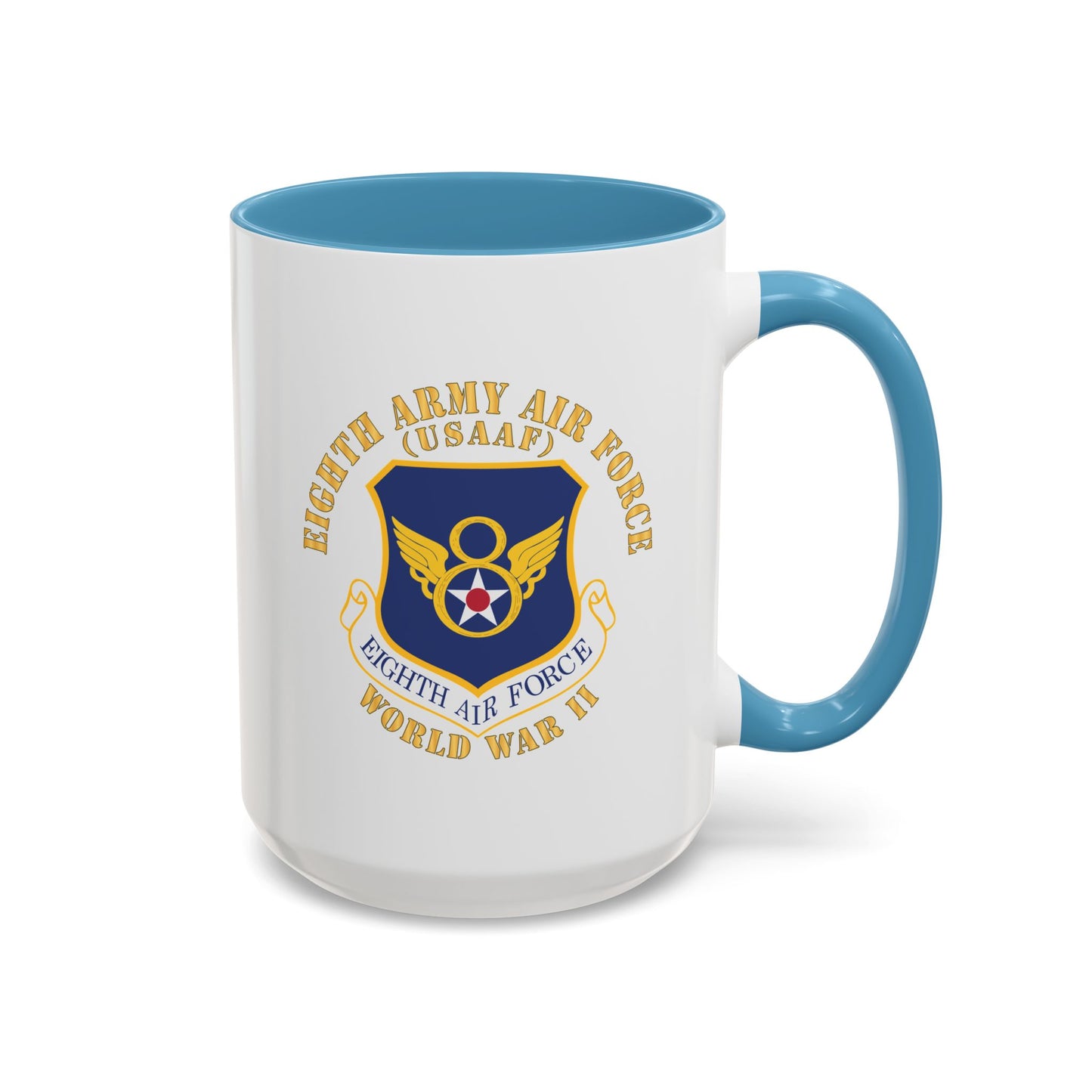Accent Coffee Mug (11oz & 15oz) - USAF - 8th Air Force - WWII X 300