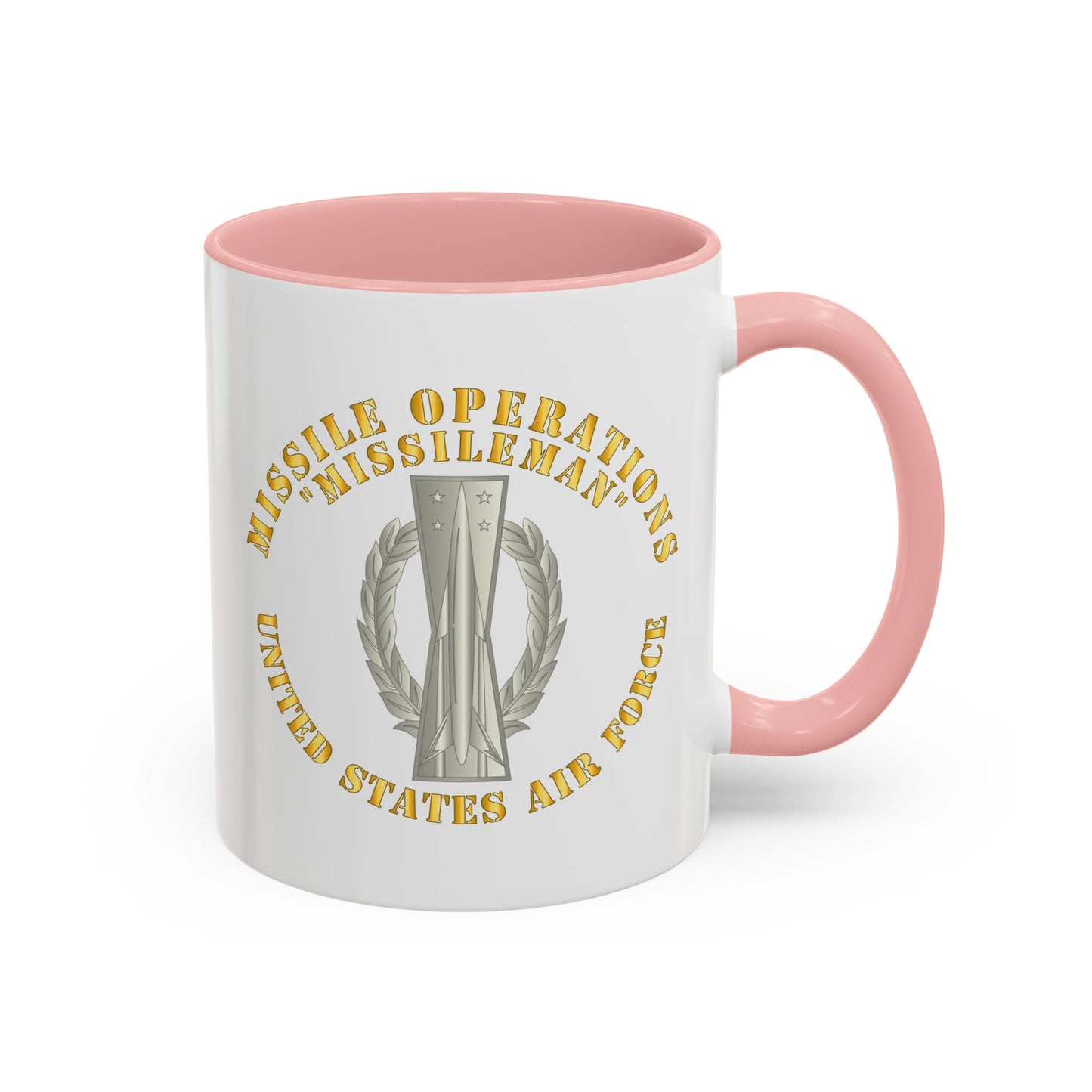 Accent Coffee Mug (11oz & 15oz) - USAF - Missile Operations - Missileman - Basic