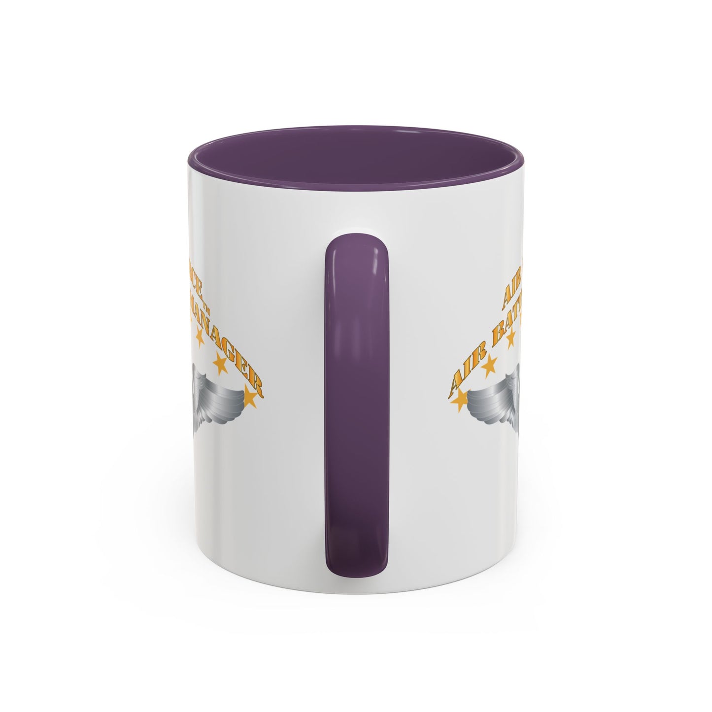 Accent Coffee Mug (11oz & 15oz) - USAF - Air Battle Manager - Basic Wings X 300