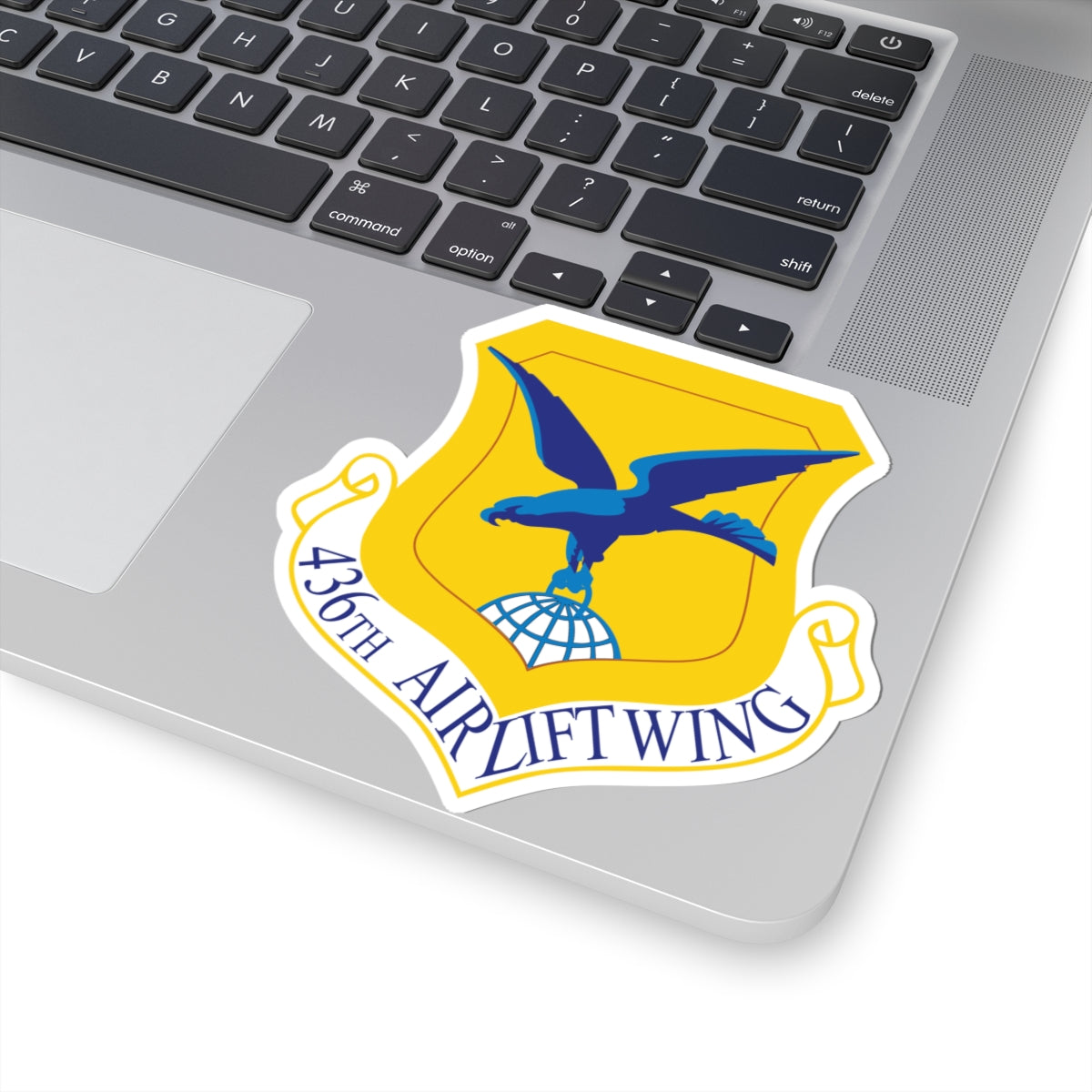 Kiss-Cut Stickers - USAF - 436th Airlift Wing wo Txt X 300