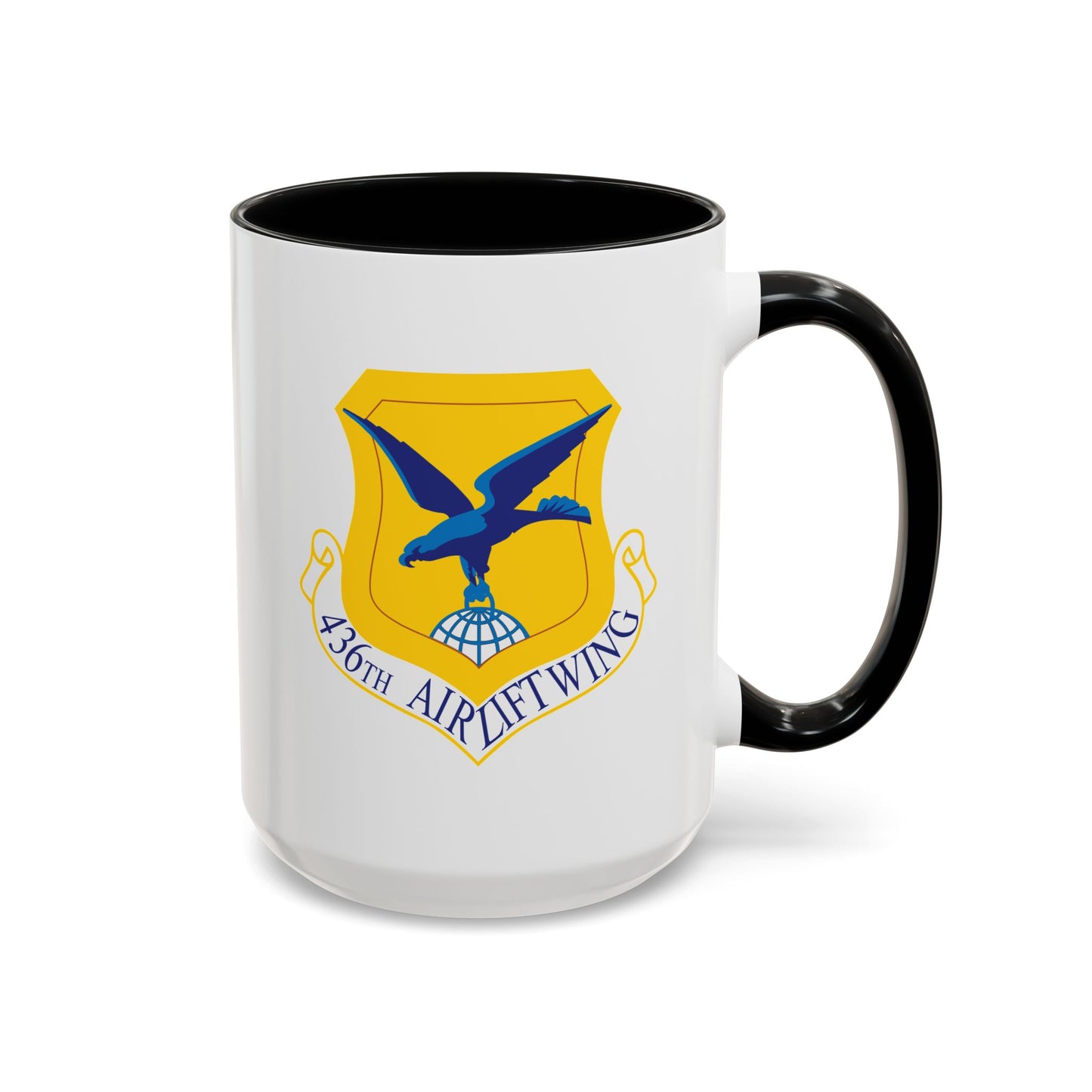 Accent Coffee Mug (11oz & 15oz) - USAF - 436th Airlift Wing wo Txt X 300