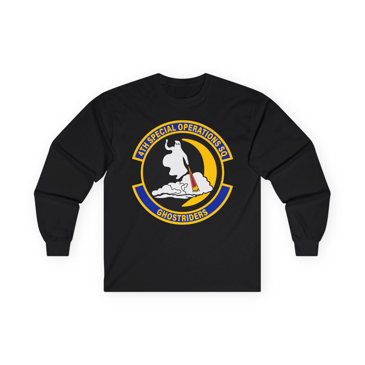 Unisex Ultra Cotton Long Sleeve Tee - USAF - 4th Special Operations Sq wo txt X 300