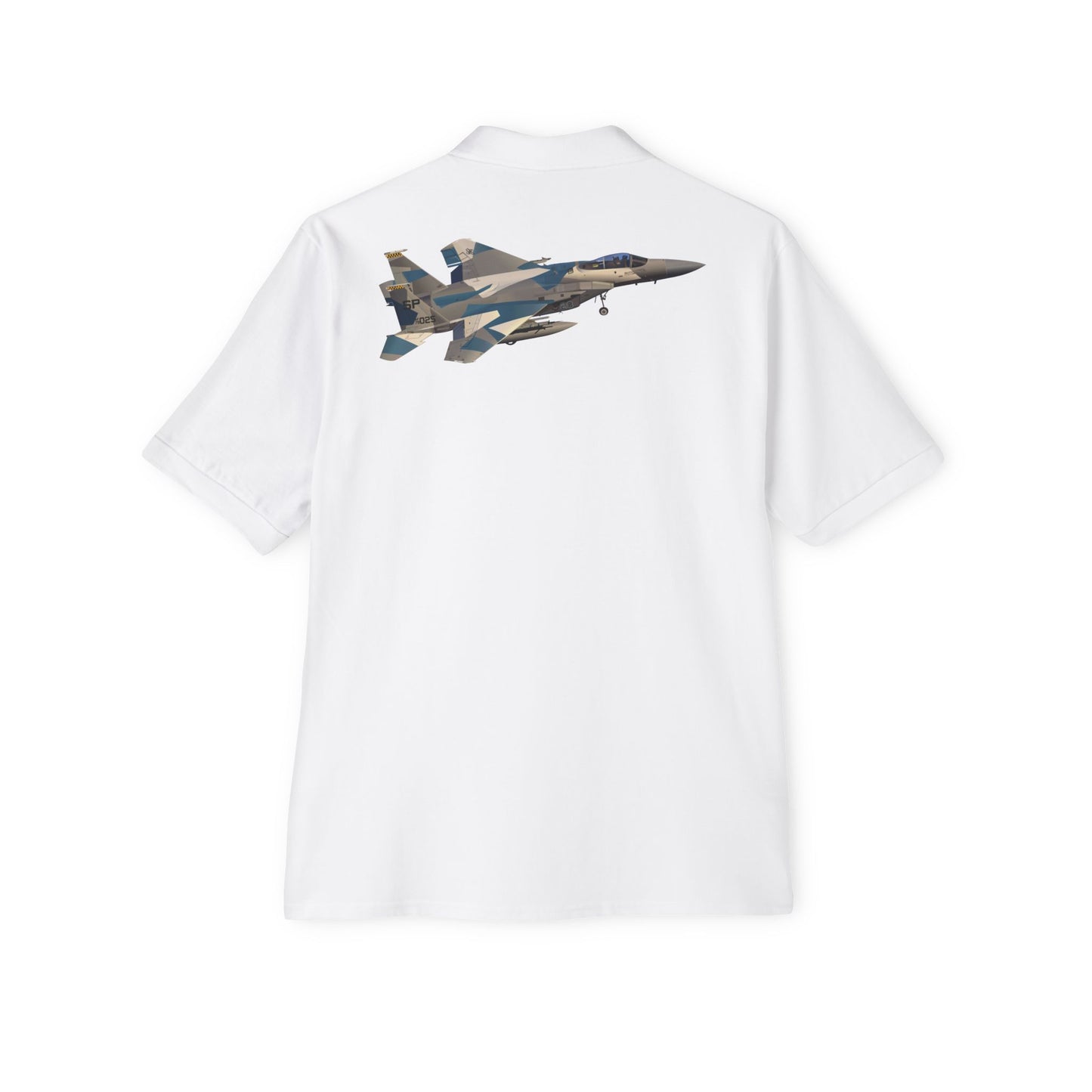 Men's Piqué Polo - USAF - F15 Eagle wo txt