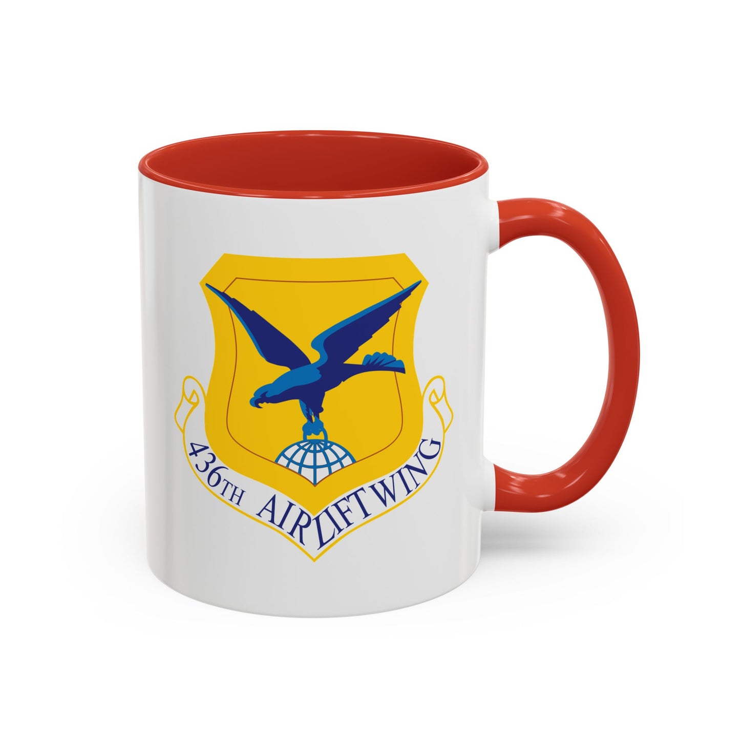 Accent Coffee Mug (11oz & 15oz) - USAF - 436th Airlift Wing wo Txt X 300