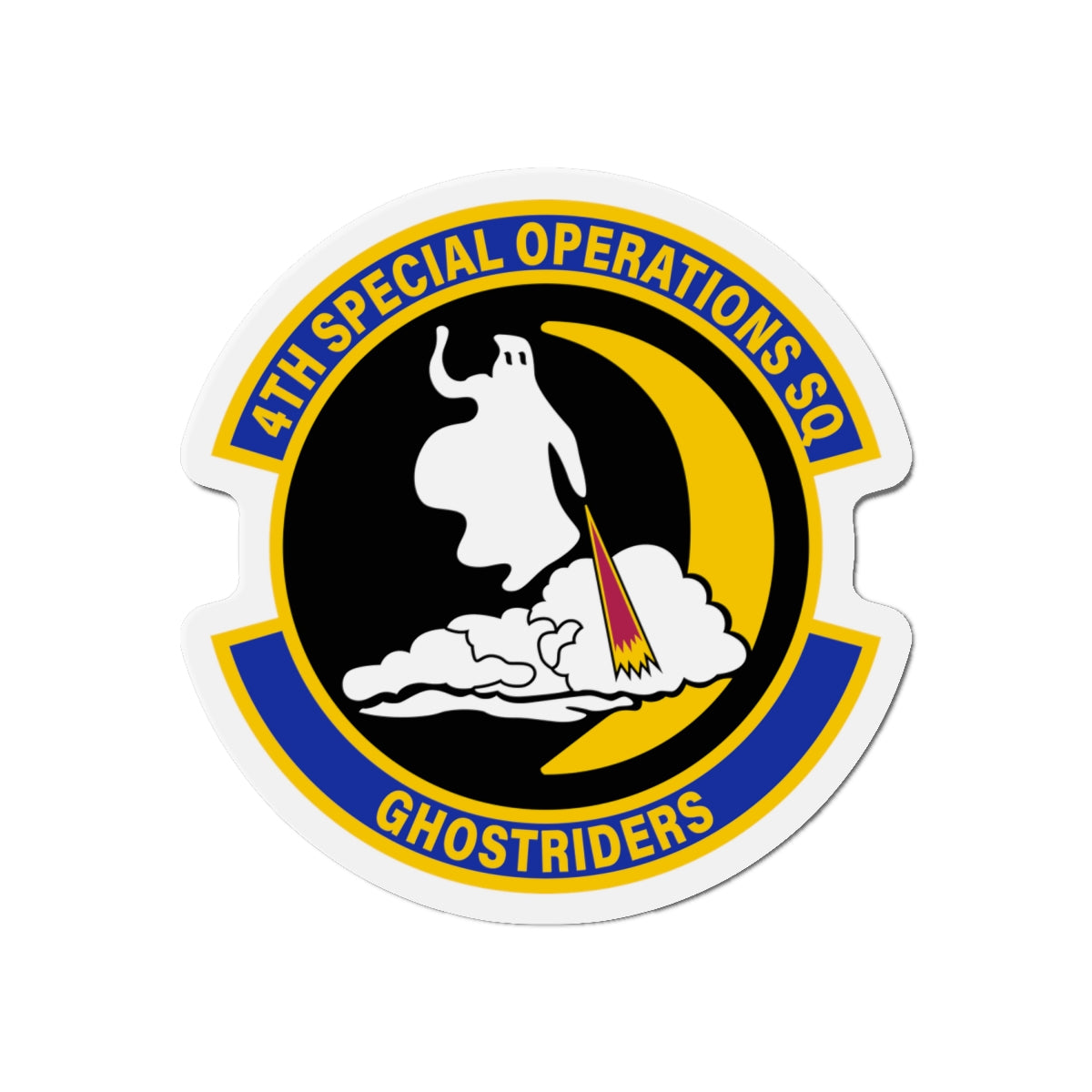 Die-Cut Magnet - USAF - 4th Special Operations Sq wo txt X 300