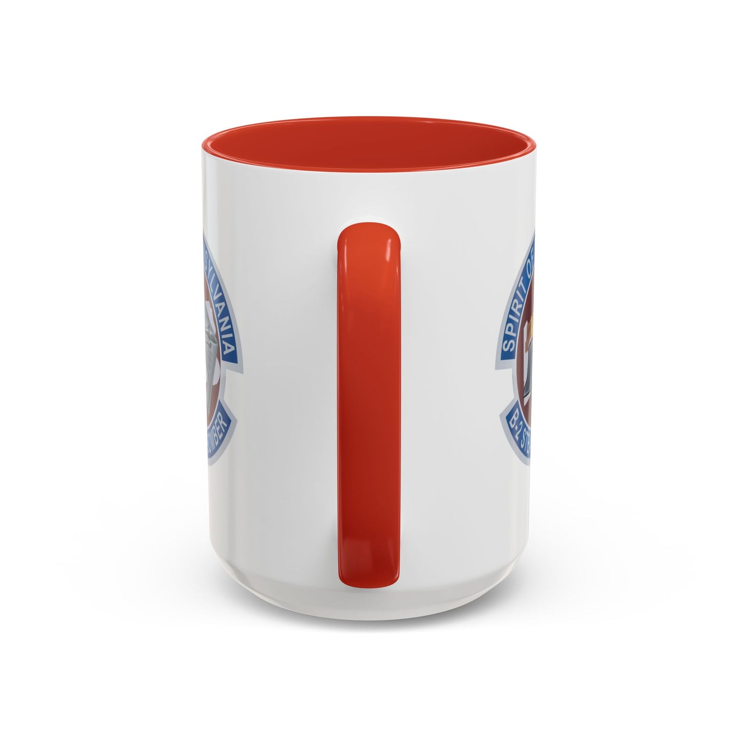 Accent Coffee Mug (11oz & 15oz) - USAF - B2 - Spirit of Pennsylvania Stealth Bomber wo Txt X 300
