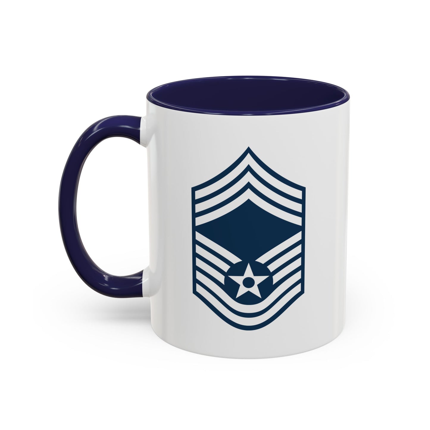 Accent Coffee Mug (11oz & 15oz) - USAF - Chief Master Sergeant (E9a) - 2020