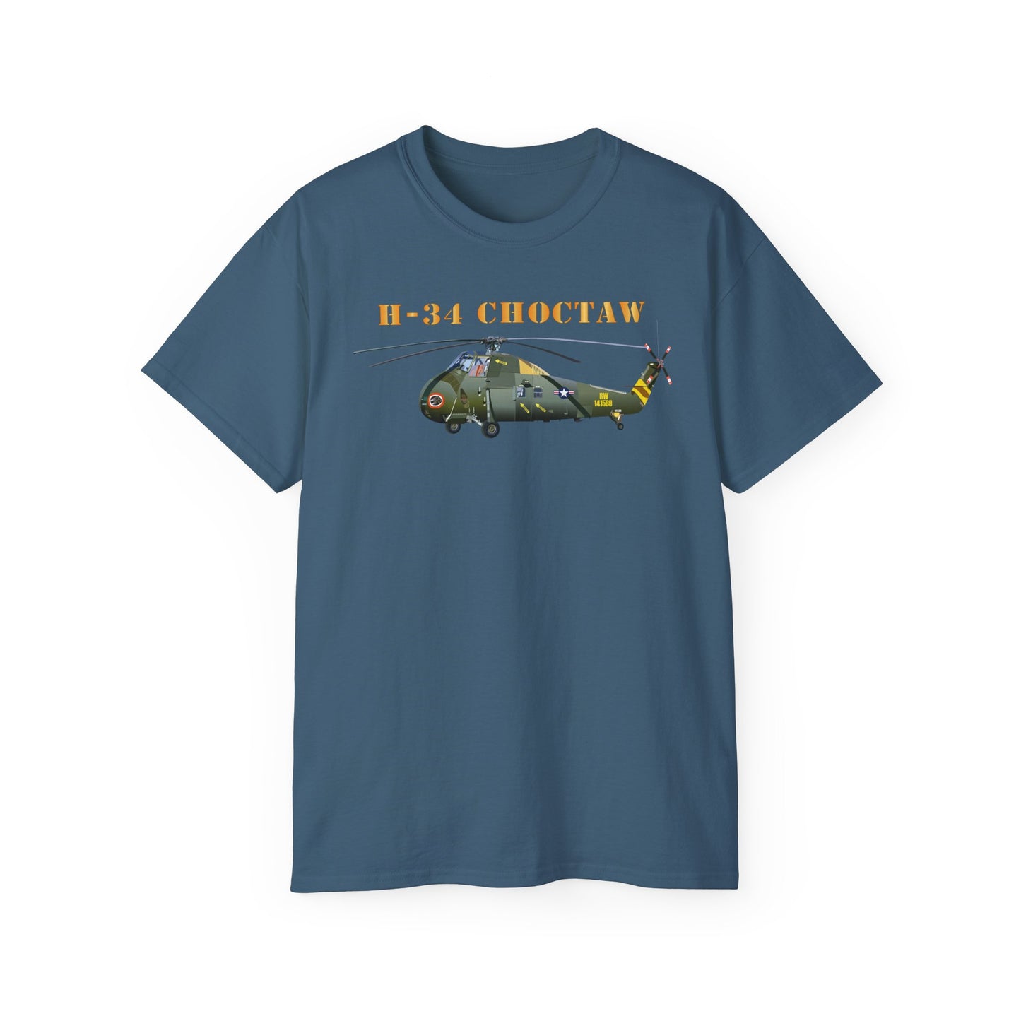 Unisex Ultra Cotton Tee - H-34 Choctaw with Txt X 300