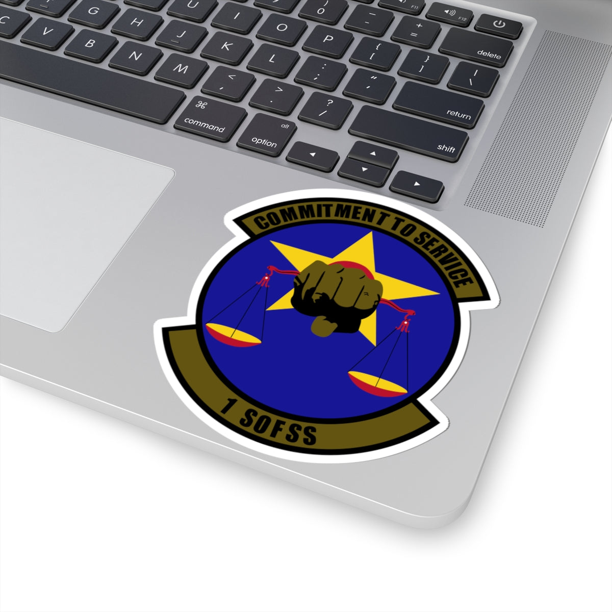 Kiss-Cut Stickers - USAF - 1st Special Operations Force Support Sq wo txt X 300