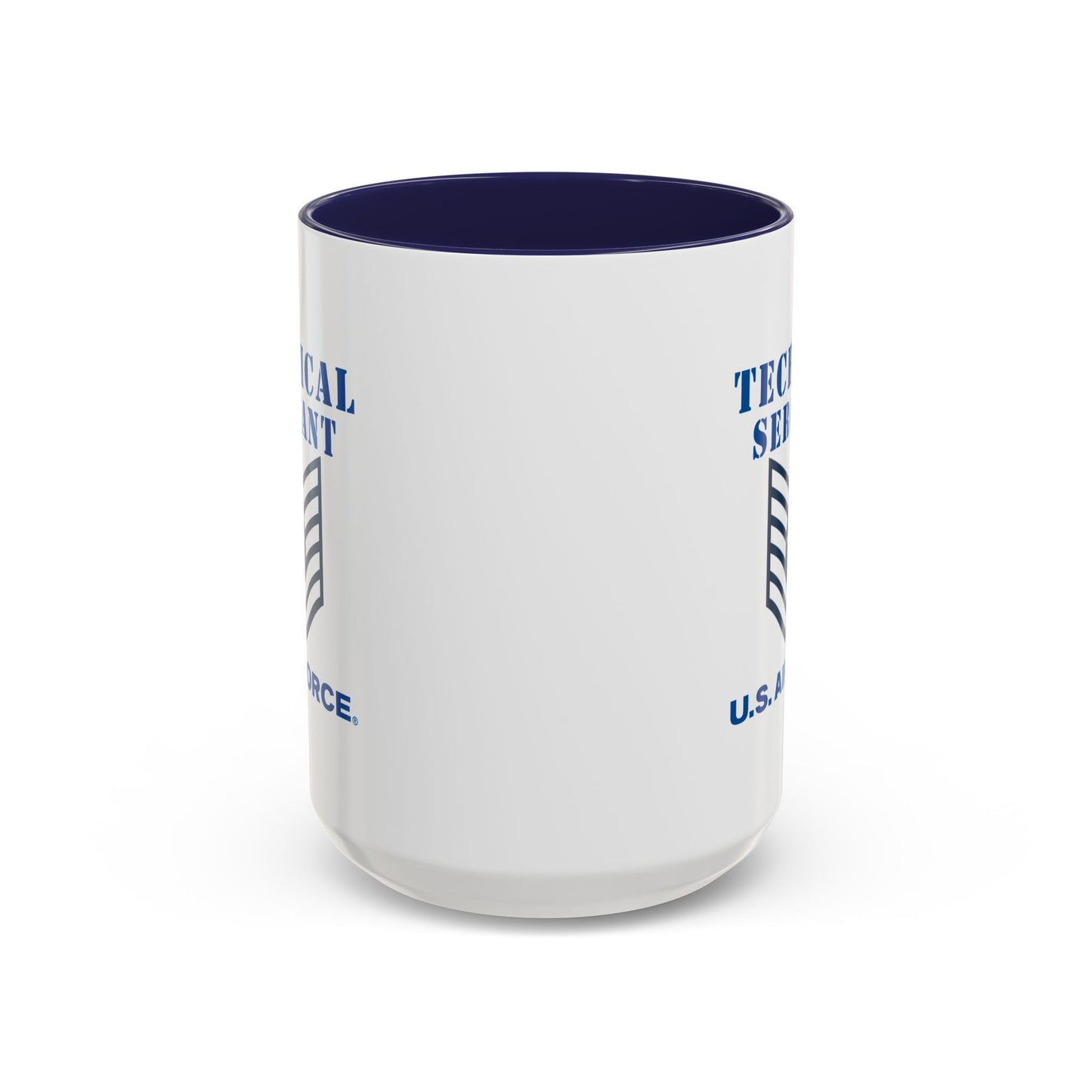 Accent Coffee Mug (11oz & 15oz) - USAF - Technical Sergeant (E6) - 2020 - US Air Force w Text X 300