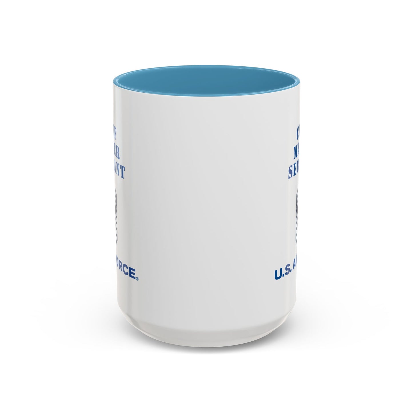 Accent Coffee Mug (11oz & 15oz) - USAF - Chief Master Sergeant (E9a) - 2020 - US Air Force w Text X 300