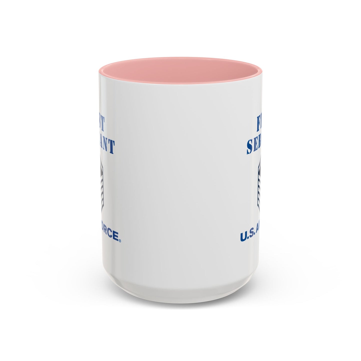 Accent Coffee Mug (11oz & 15oz) - USAF - First Sergeant (E7b) - 2020 - US Air Force w Text X 300