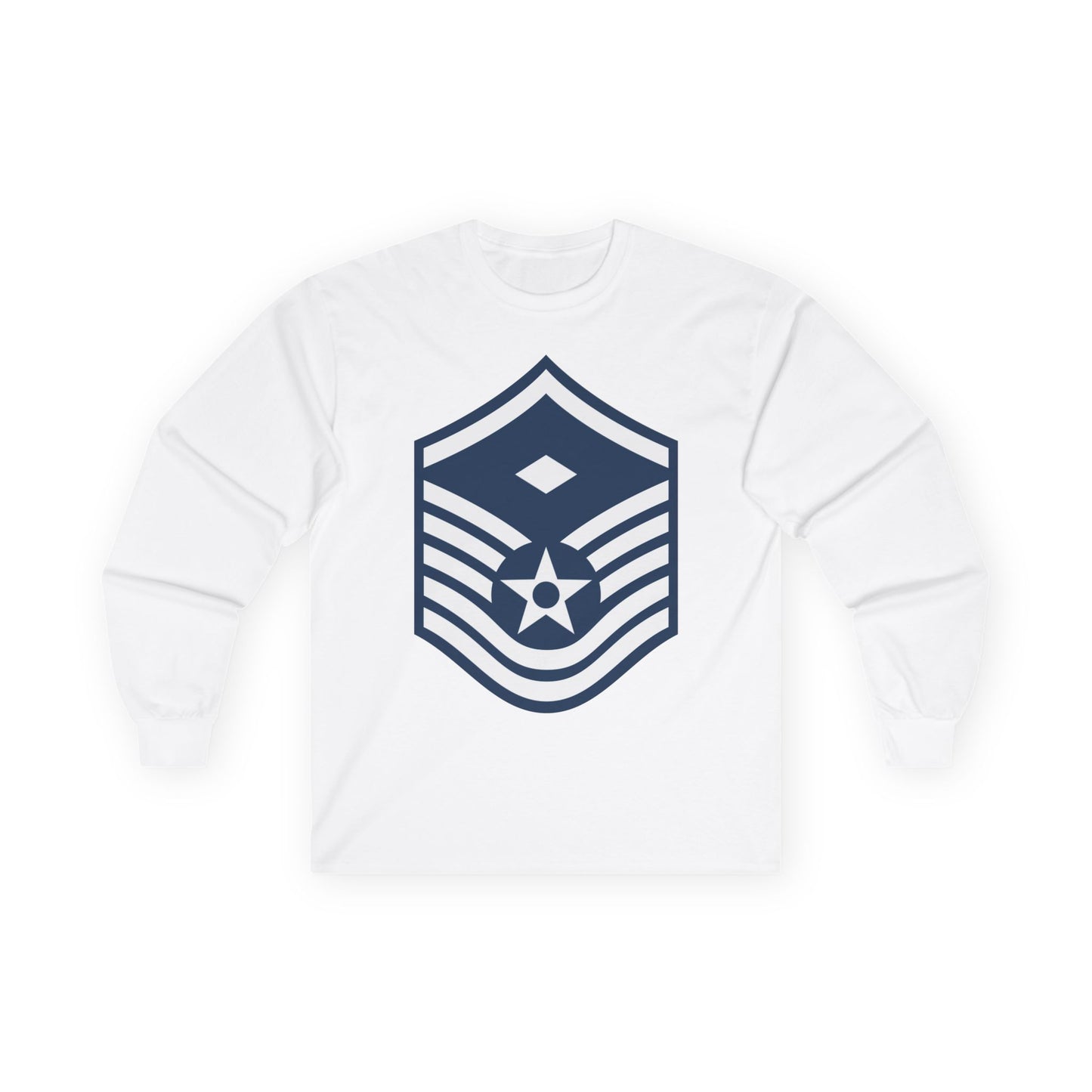Unisex Ultra Cotton Long Sleeve Tee - USAF - First Sergeant (E7b) - 2020