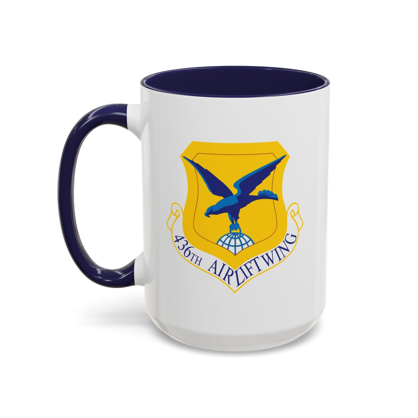 Accent Coffee Mug (11oz & 15oz) - USAF - 436th Airlift Wing wo Txt X 300