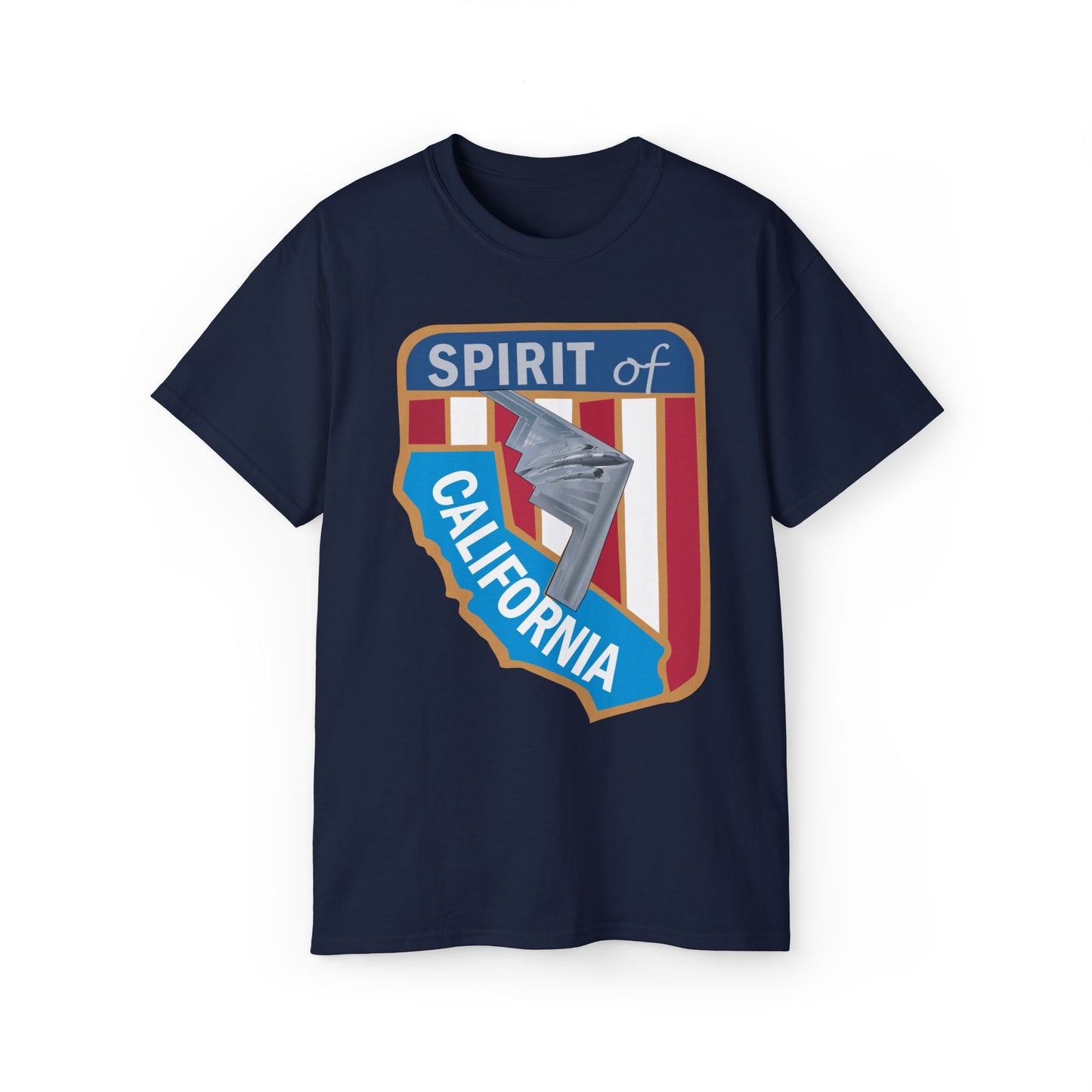 Unisex Ultra Cotton Tee - USAF - B2 - Spirit of California - Stealth Bomber wo txt X 300