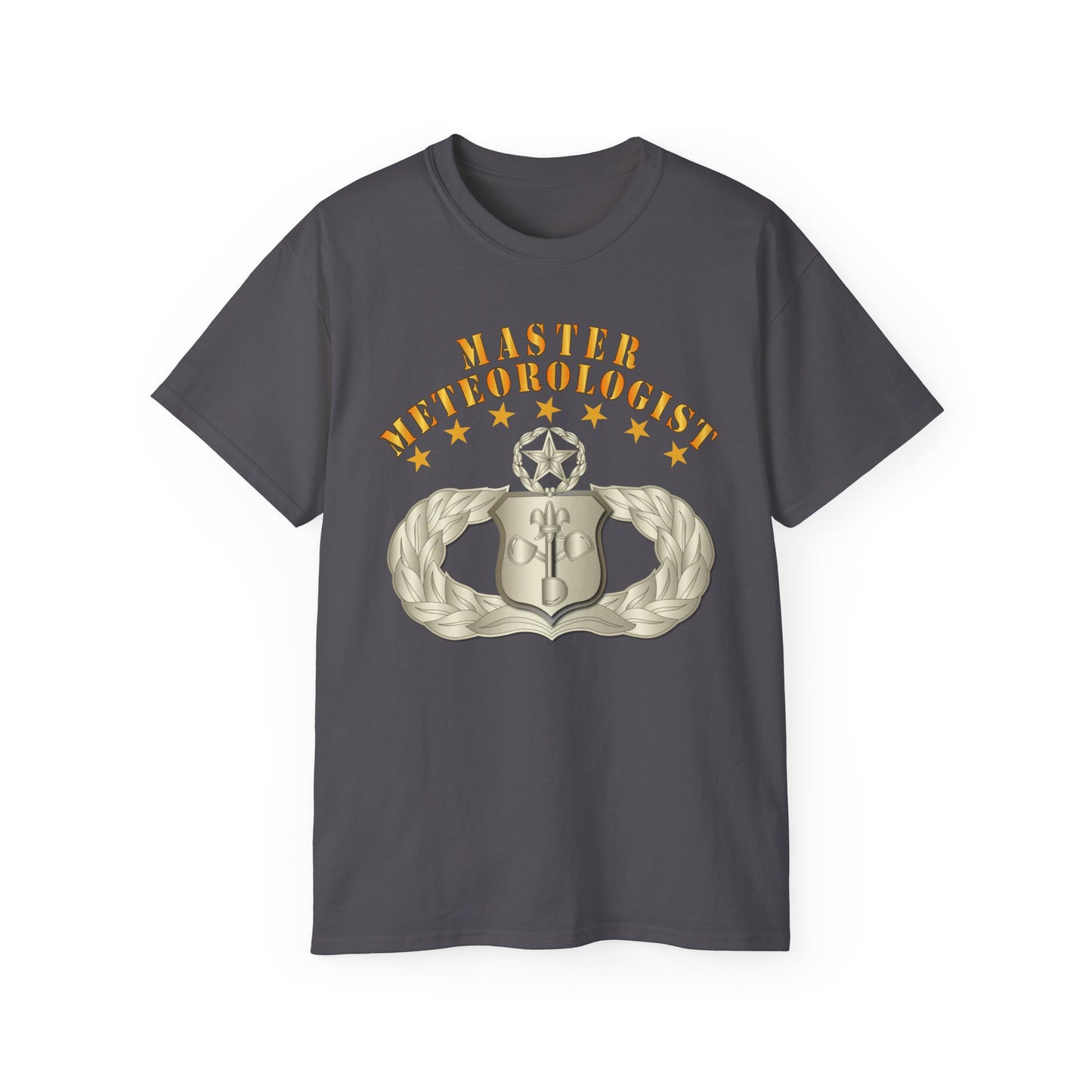 Unisex Ultra Cotton Tee - USAF - Meteorologist - Master Badge wo DS