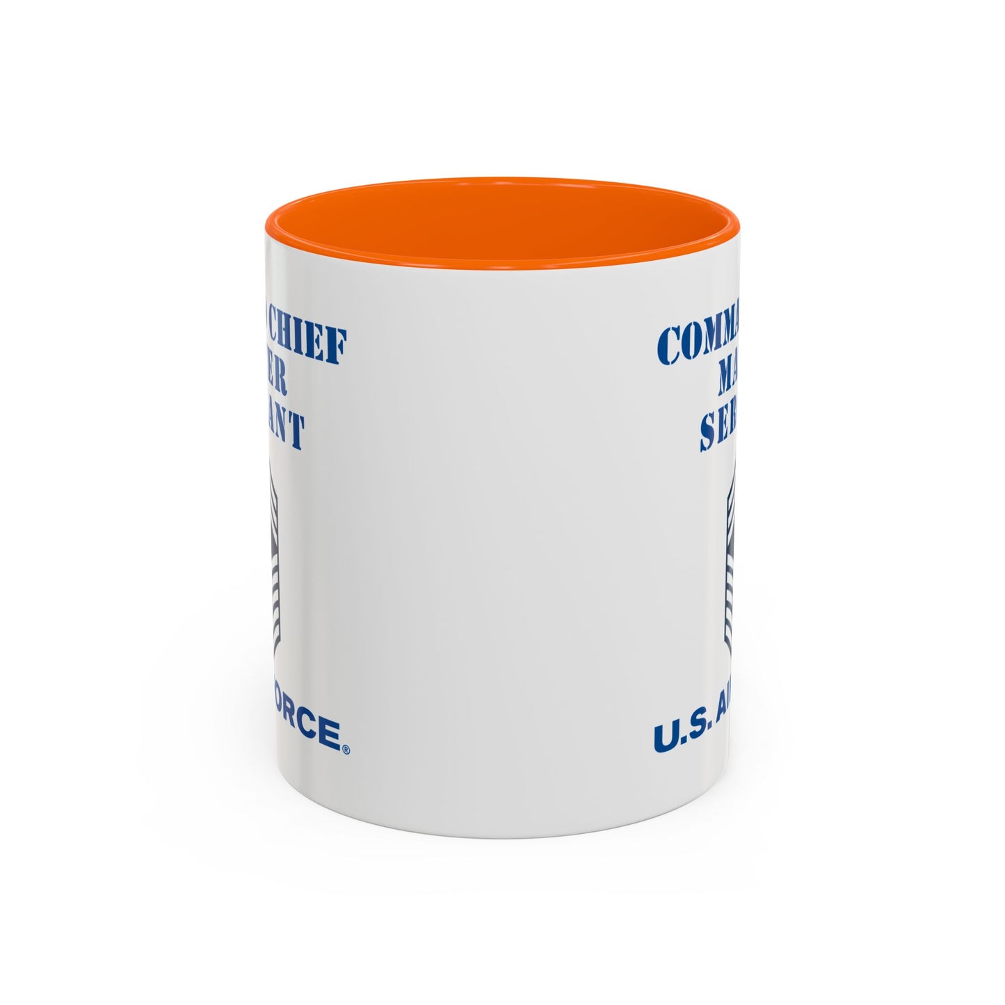 Accent Coffee Mug (11oz & 15oz) - USAF - Command Chief Master Sergeant (E9c) - 2020 - US Air Force w Text X 300