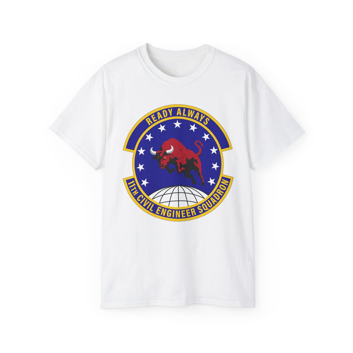 Unisex Ultra Cotton Tee - USAF - 11th Civil Engineer Squadron wo txt