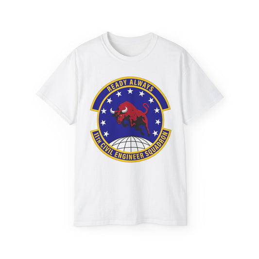 Unisex Ultra Cotton Tee - USAF - 11th Civil Engineer Squadron wo txt