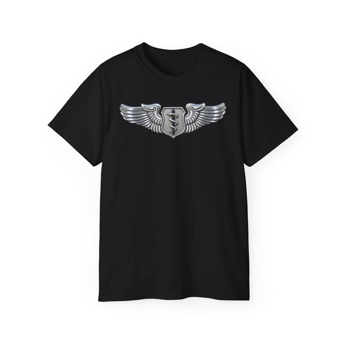 Unisex Ultra Cotton Tee - USAF - Flight Surgeon Badge wo txt - 3D - Enhanced