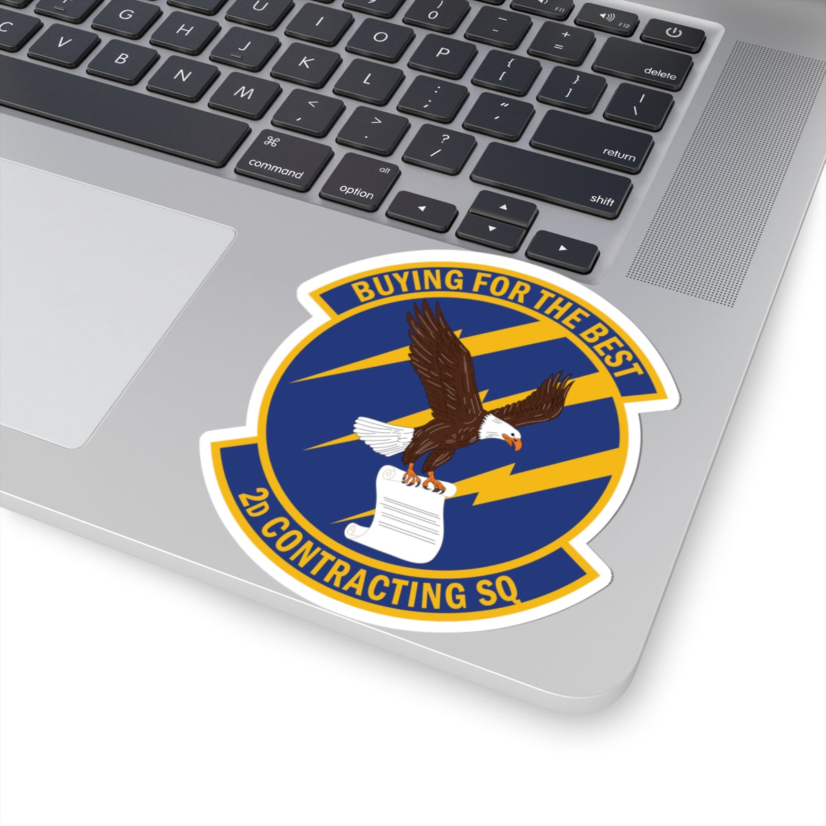 Kiss-Cut Stickers - USAF - 2d Contracting Squadron wo txt