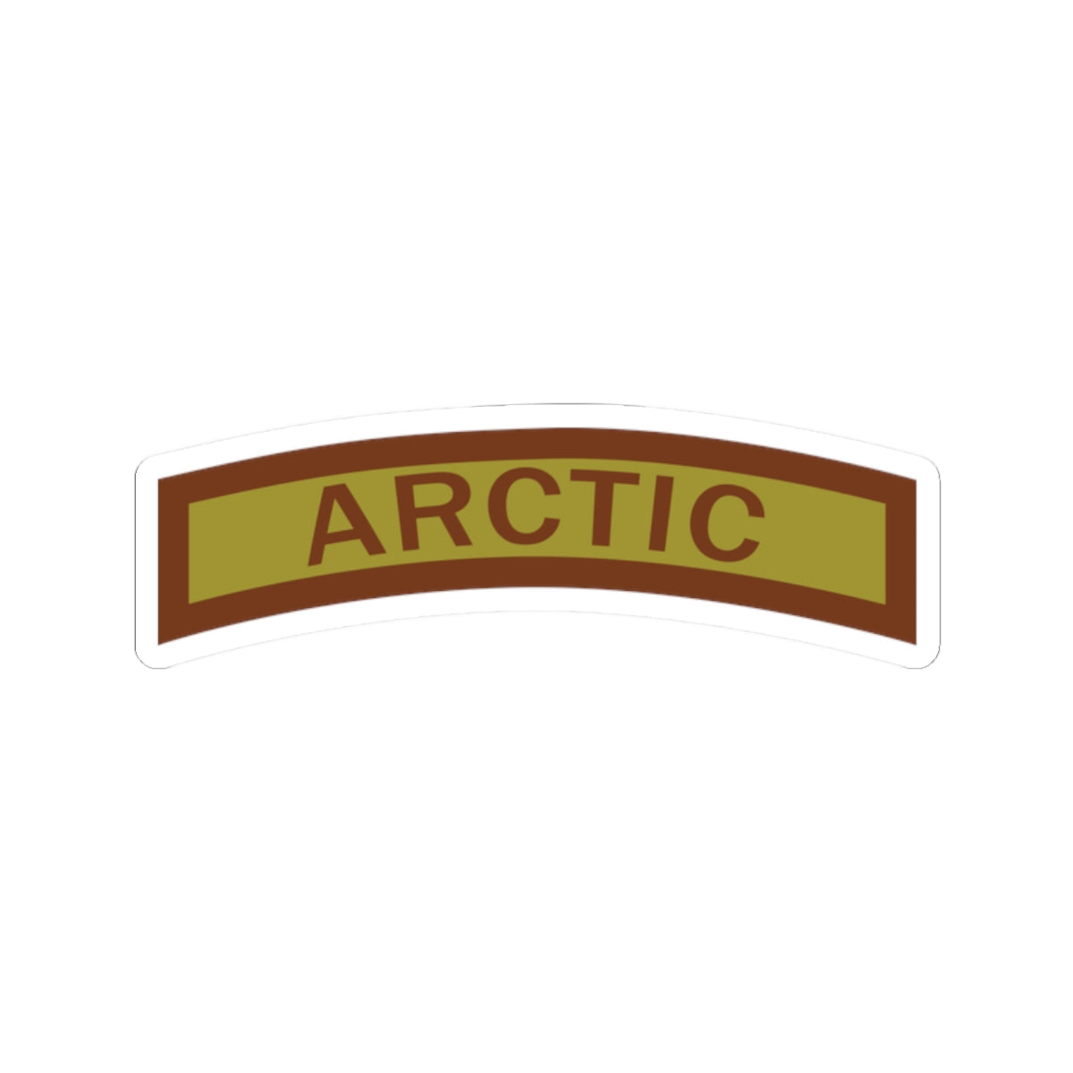 Kiss-Cut Stickers - USAF - ARCTIC Tab