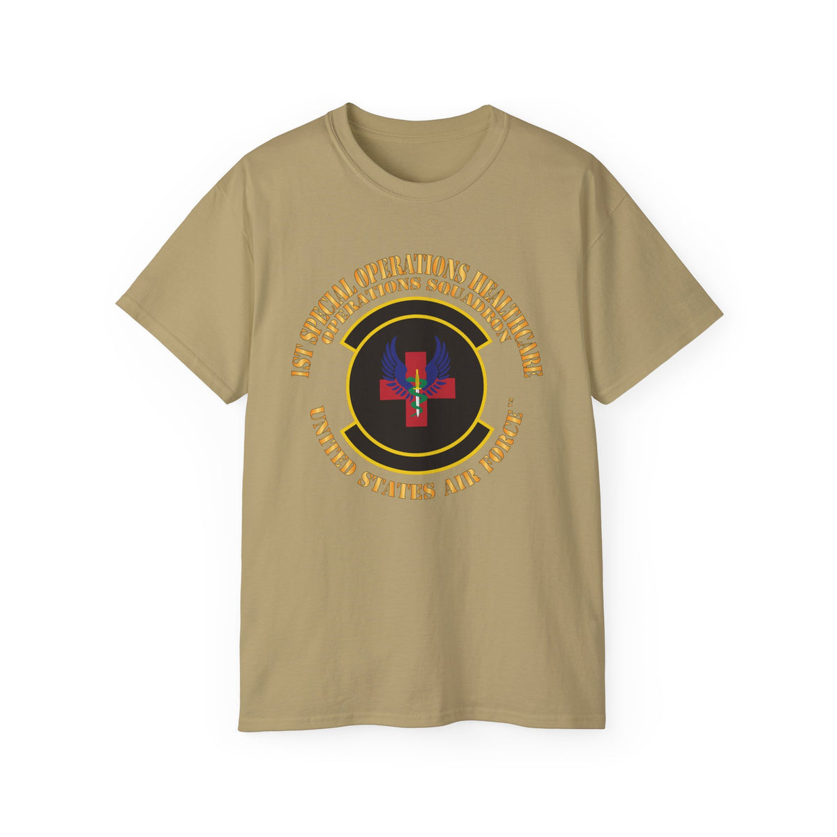 Unisex Ultra Cotton Tee - USAF - 1st Special Operations Healthcare Operations Squadron X 300