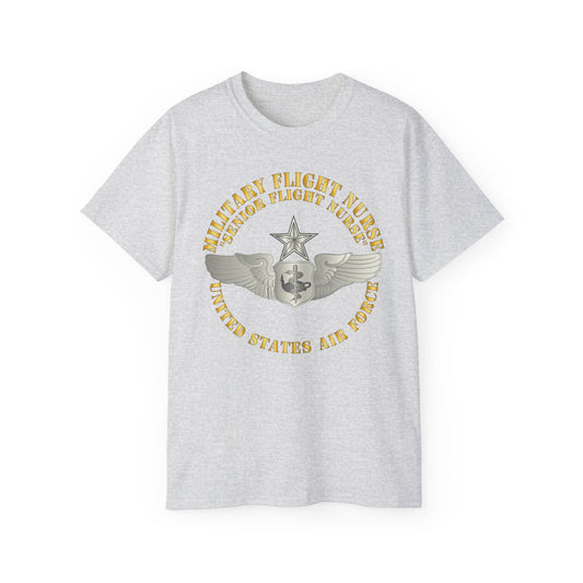 Unisex Ultra Cotton Tee - USAF - Military Flight Nurse - Flight Nurse - Senior