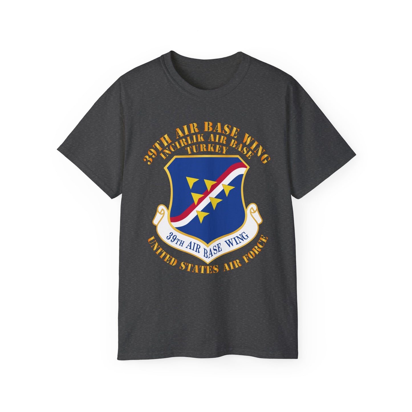 Unisex Ultra Cotton Tee - USAF - 39th Airbase Wing - 3rd AF - Incirlik Air Base - Turkey