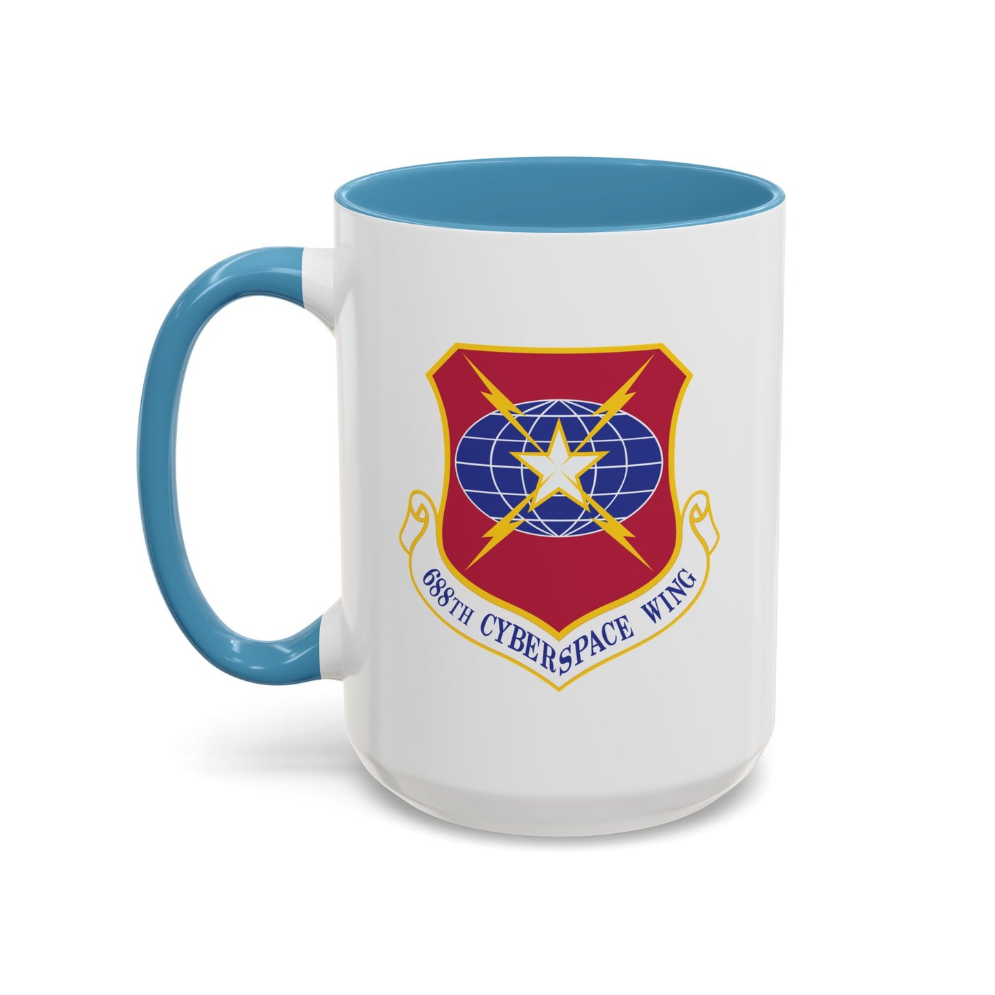 Accent Coffee Mug (11oz & 15oz) - USAF - 688th Cyberspace Wing wo Txt X 300