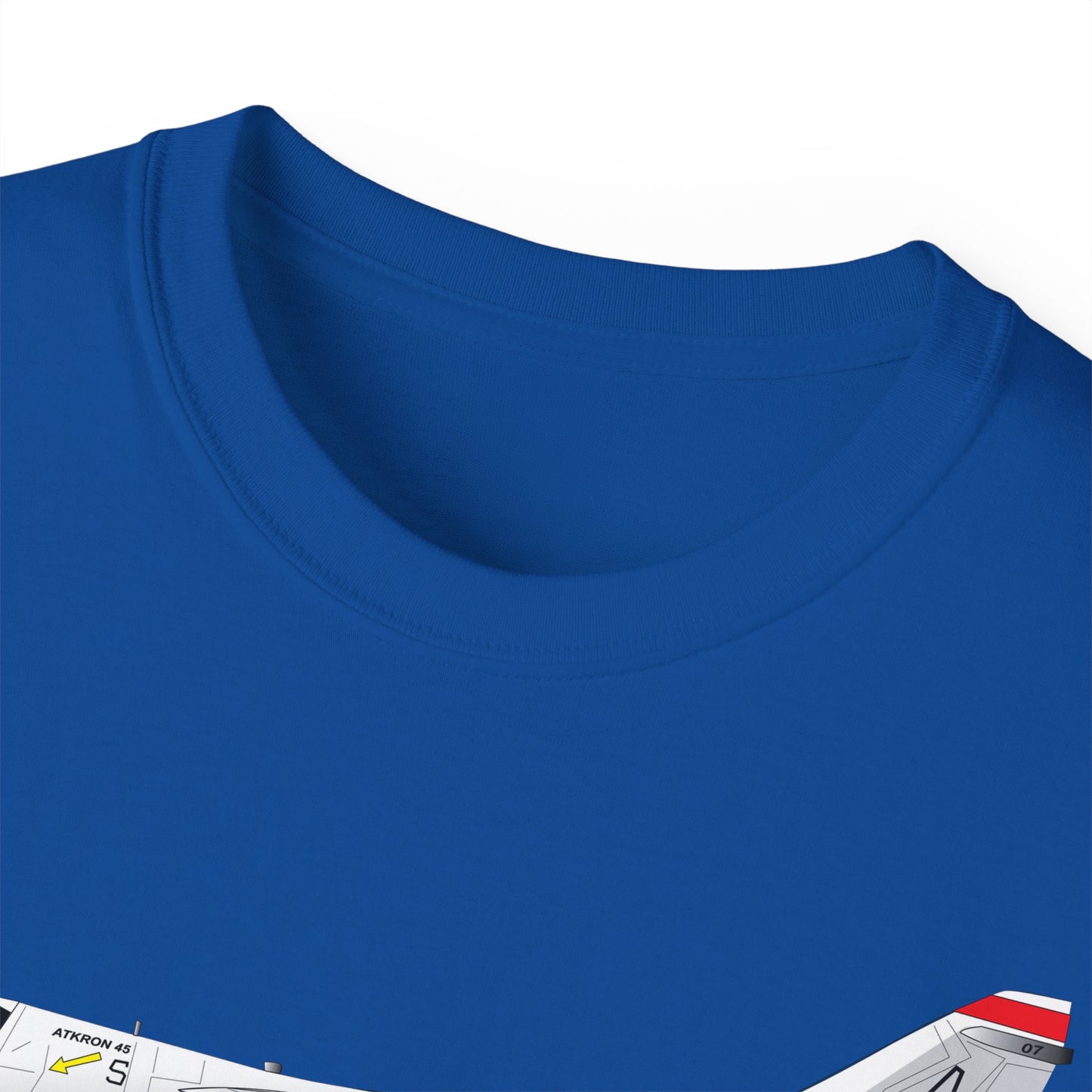 Unisex Ultra Cotton Tee - Aircraft - Navy - A-7B Corsair II - Side X 300