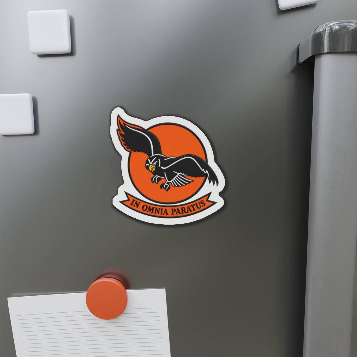 Die-Cut Magnet - 98th Fighter-Interceptor Squadron - SSI - wo Txt - 3D - Transparent