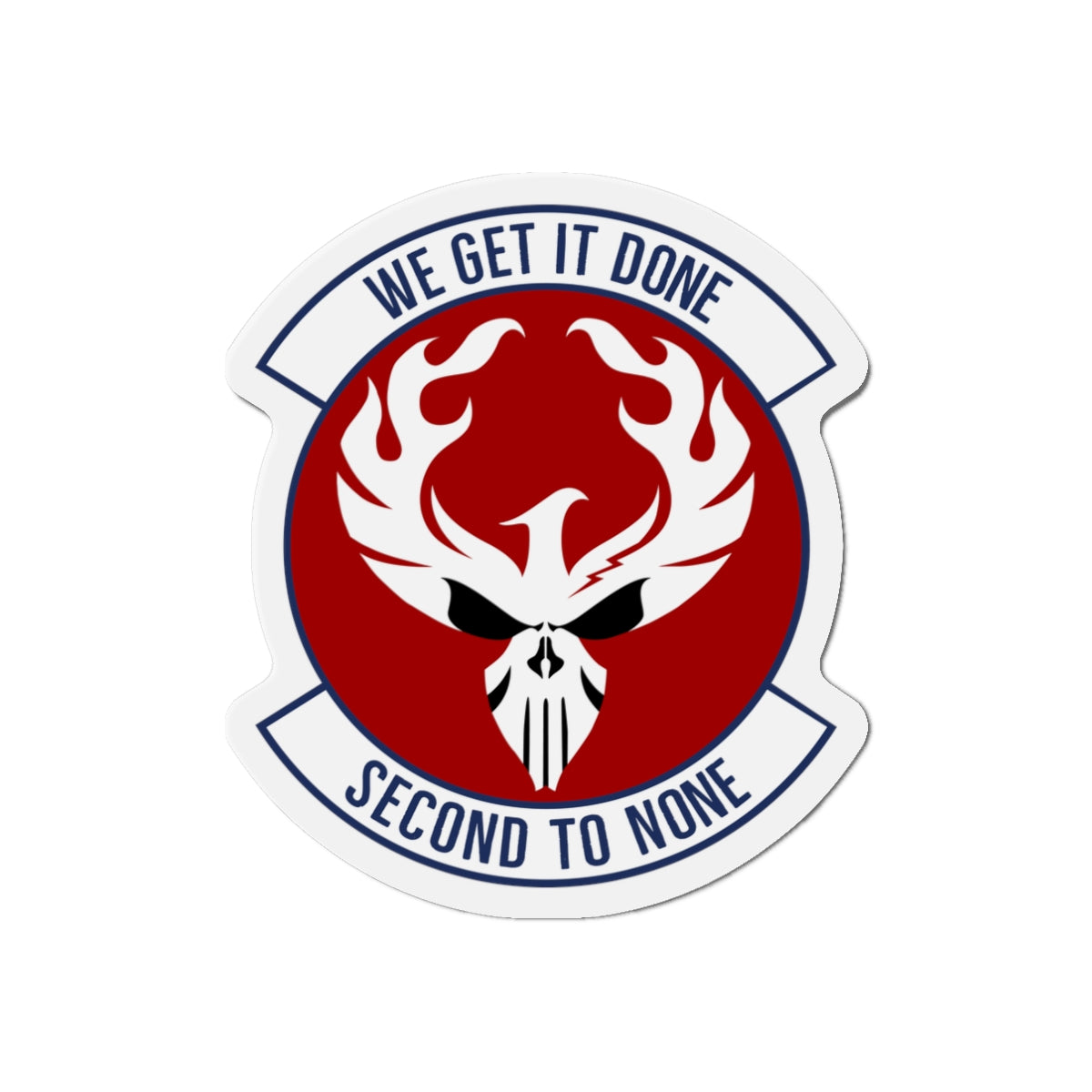 Die-Cut Magnet - USAF - 2d Audiovisual Squadron wo txt
