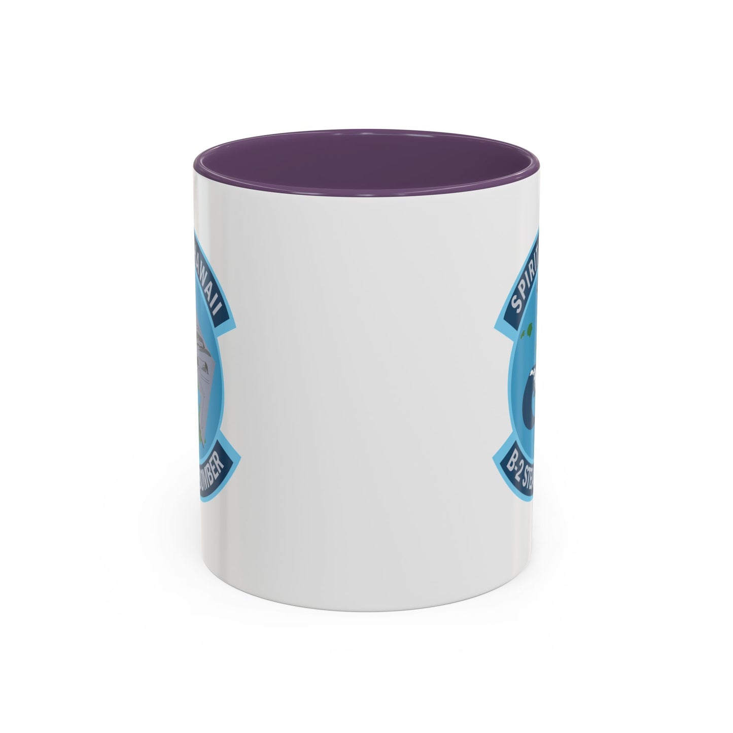 Accent Coffee Mug (11oz & 15oz) - USAF - B2 - Spirit of Hawaii - Stealth Bomber wo txt X 300