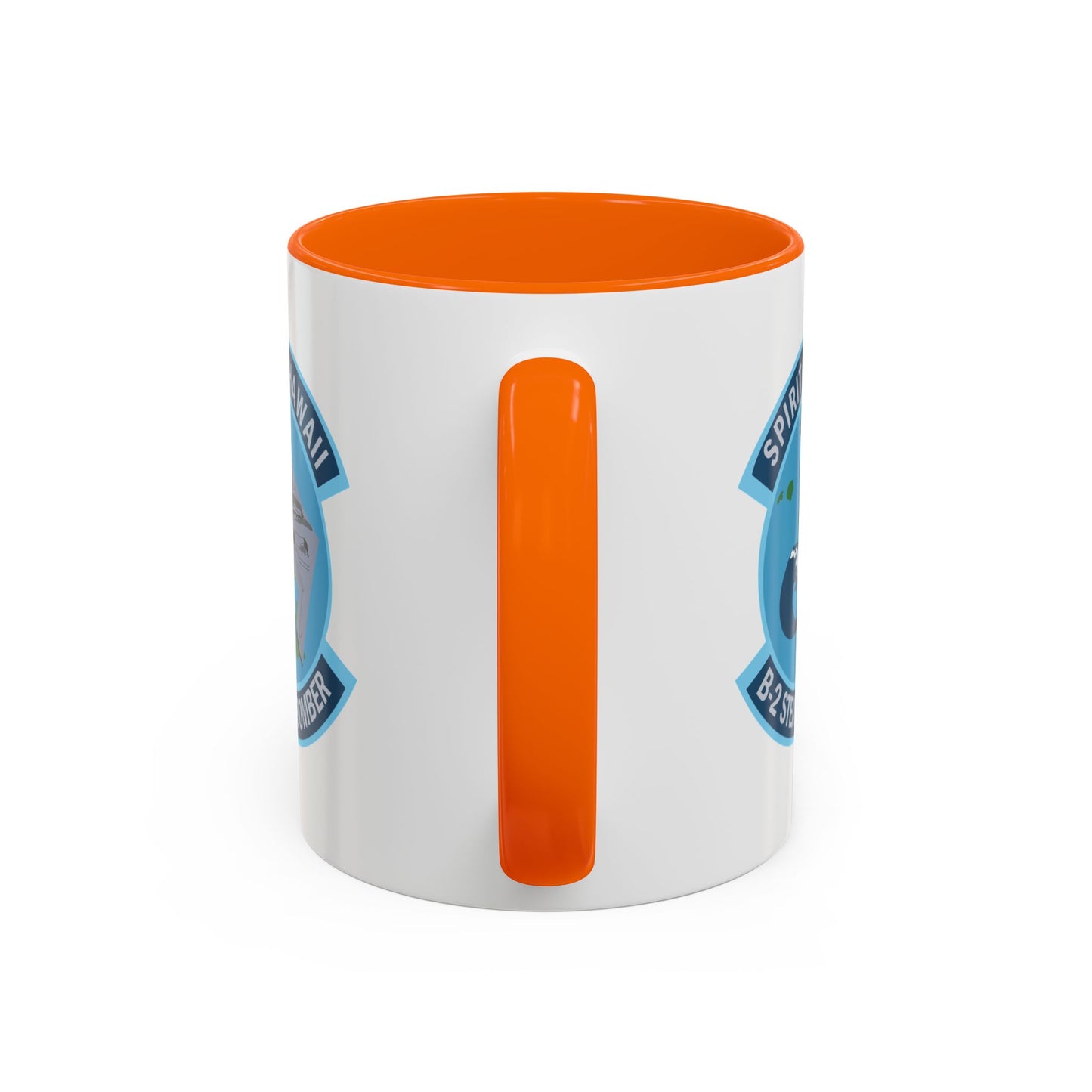 Accent Coffee Mug (11oz & 15oz) - USAF - B2 - Spirit of Hawaii - Stealth Bomber wo txt X 300