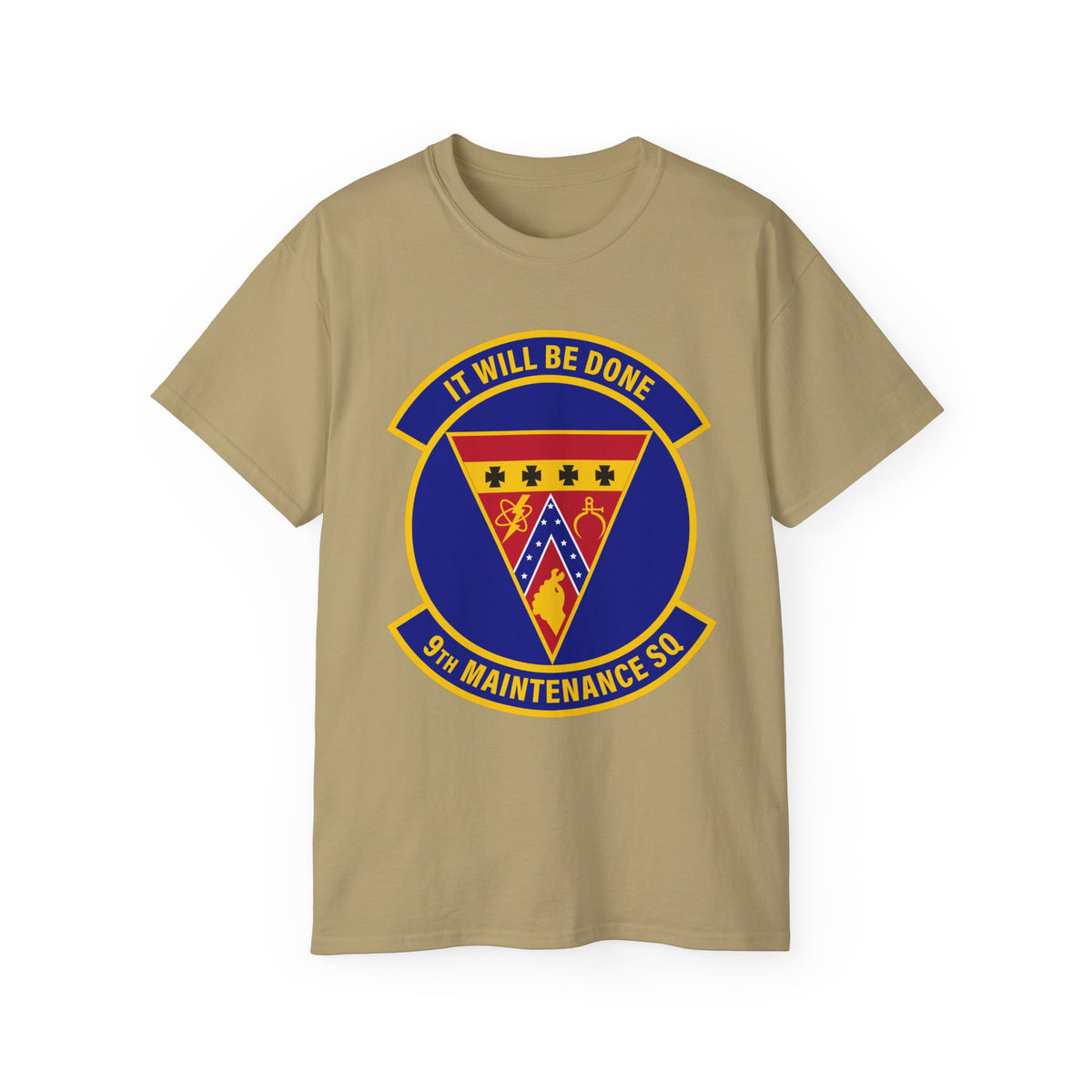 Unisex Ultra Cotton Tee - USAF - 9th Maintenance Squadron wo txt X 300