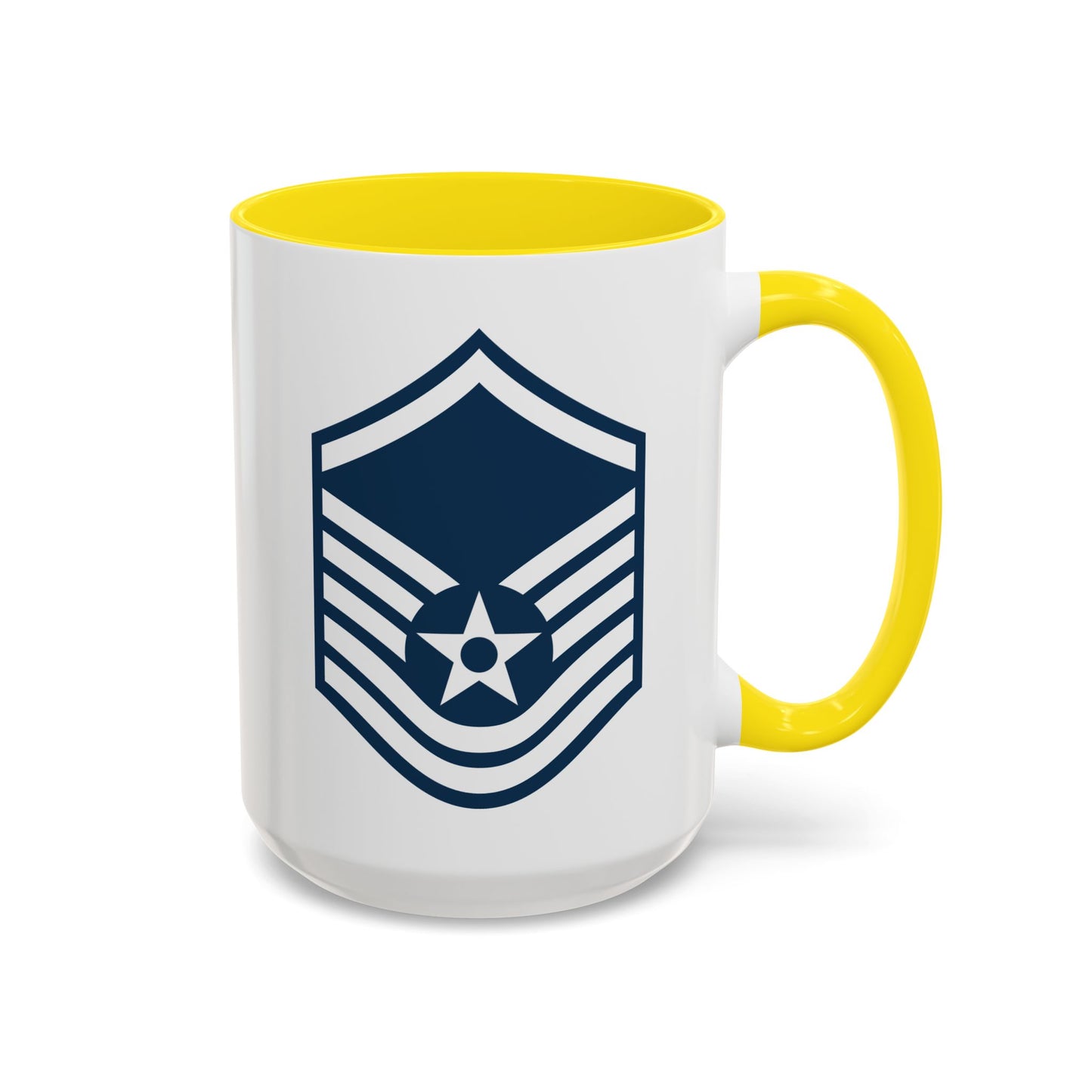 Accent Coffee Mug (11oz & 15oz) - USAF - Master Sergeant (E7a) - 2020
