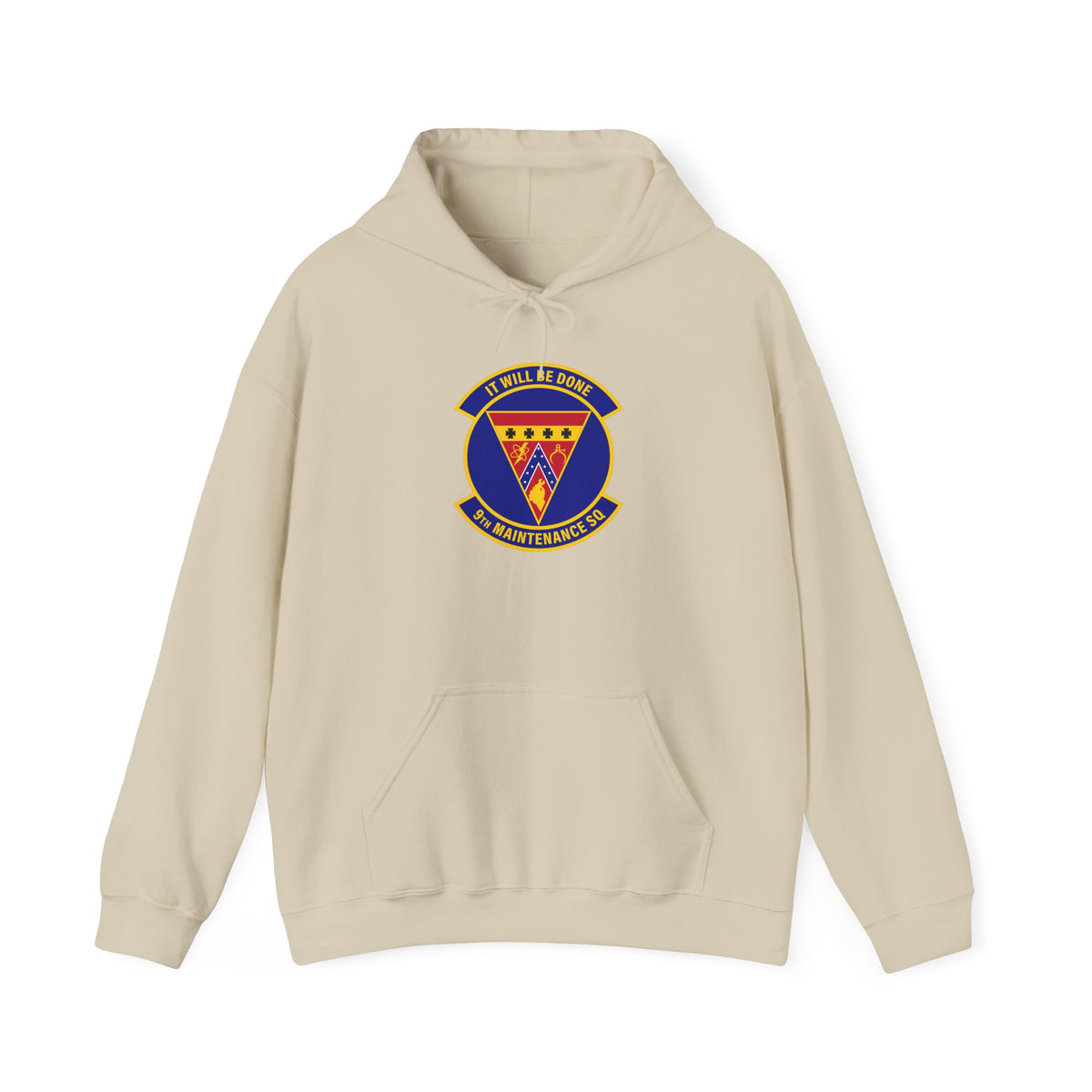 Unisex Heavy Blend Hooded Sweatshirt - USAF - 9th Maintenance Squadron wo txt X 300