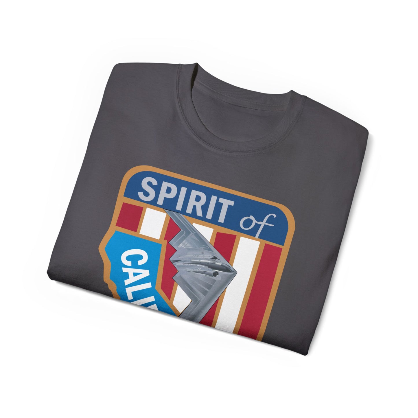 Unisex Ultra Cotton Tee - USAF - B2 - Spirit of California - Stealth Bomber wo txt X 300