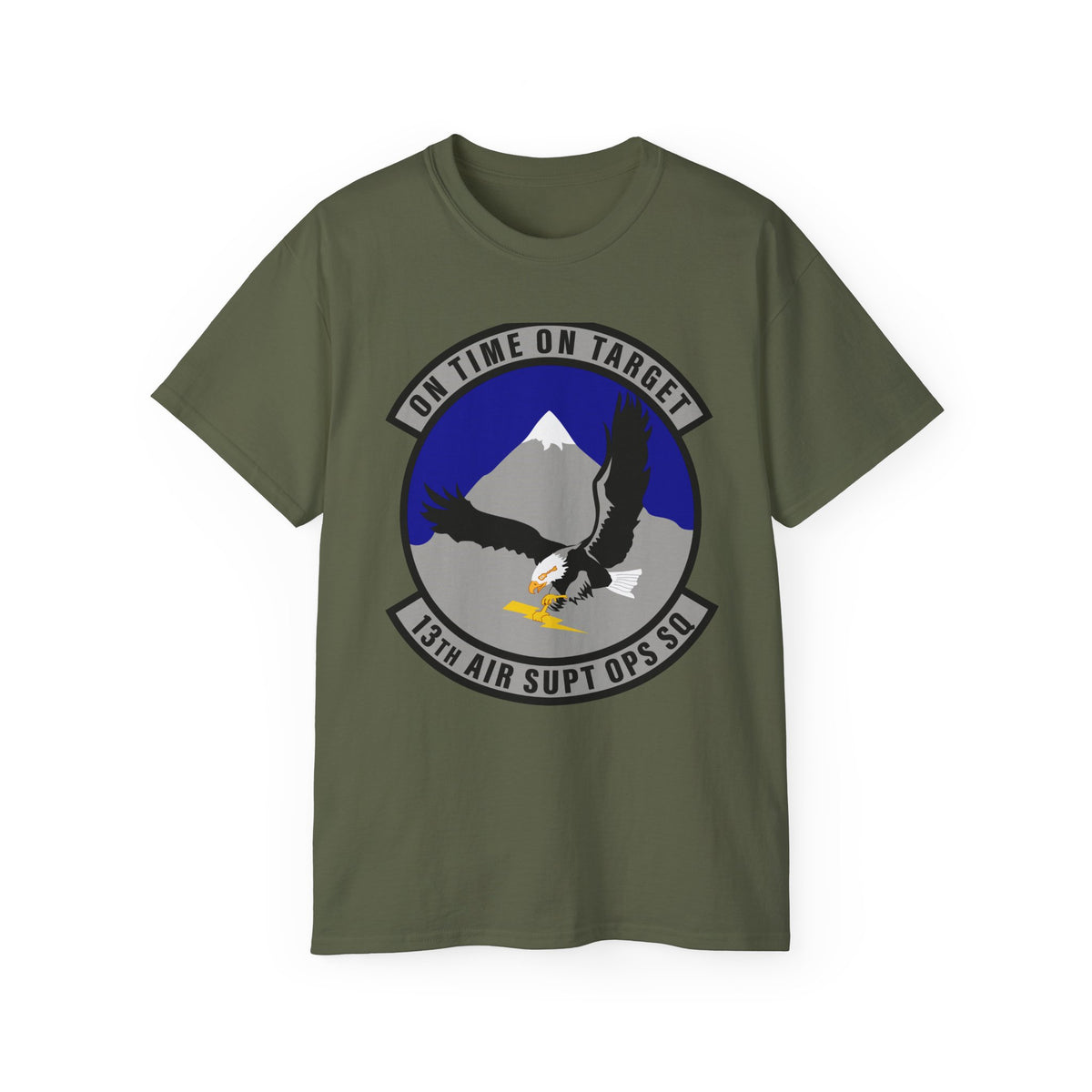 Unisex Ultra Cotton Tee - USAF - 13th Air Support Operations Squadron wo txt