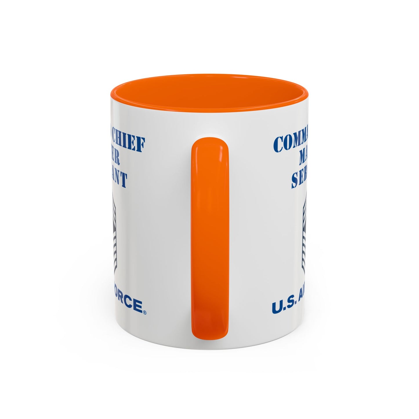 Accent Coffee Mug (11oz & 15oz) - USAF - Command Chief Master Sergeant (E9c) - 2020 - US Air Force w Text X 300