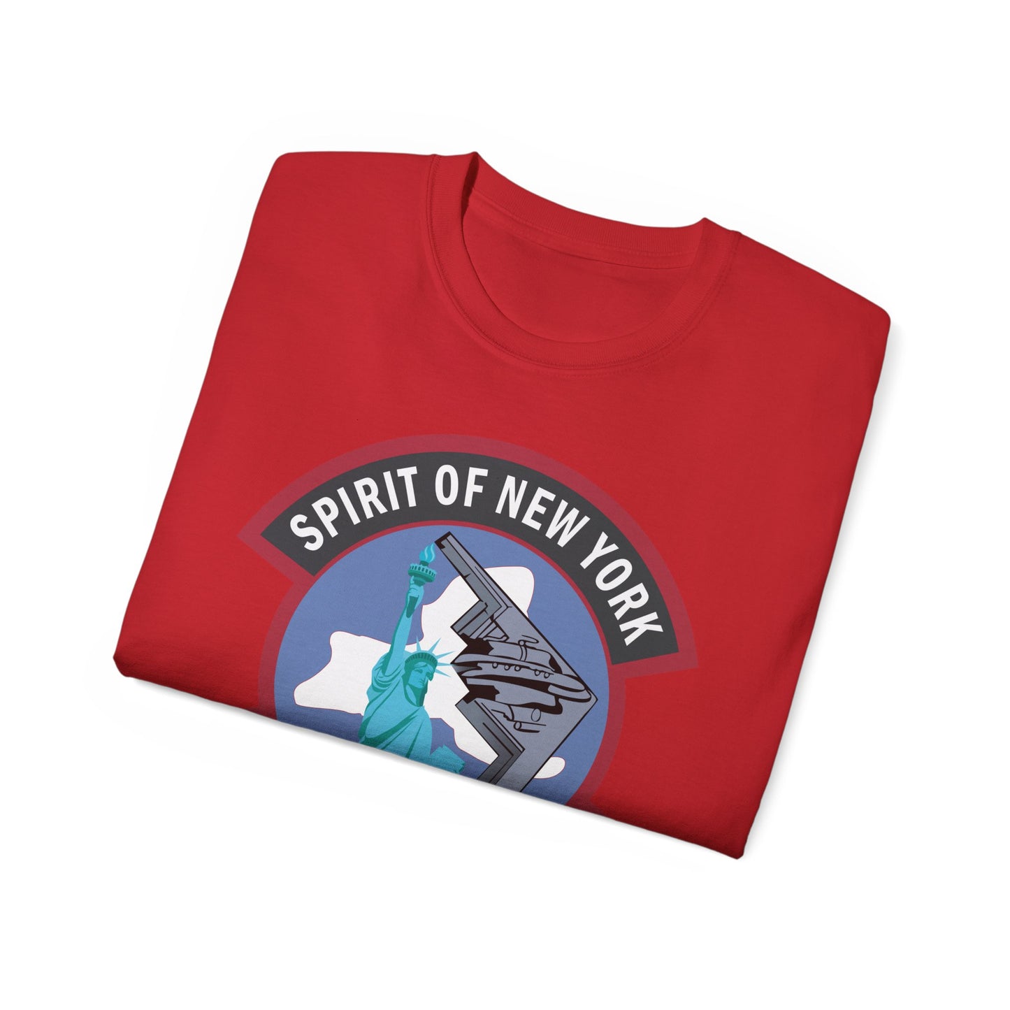 Unisex Ultra Cotton Tee - USAF - B2 - Spirit of New York - Stealth Bomber wo txt X 300